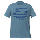 Kentucky Veteran T-Shirt | State Flag Design | Classic Cotton - Bluegrass Elite Apparel LLC