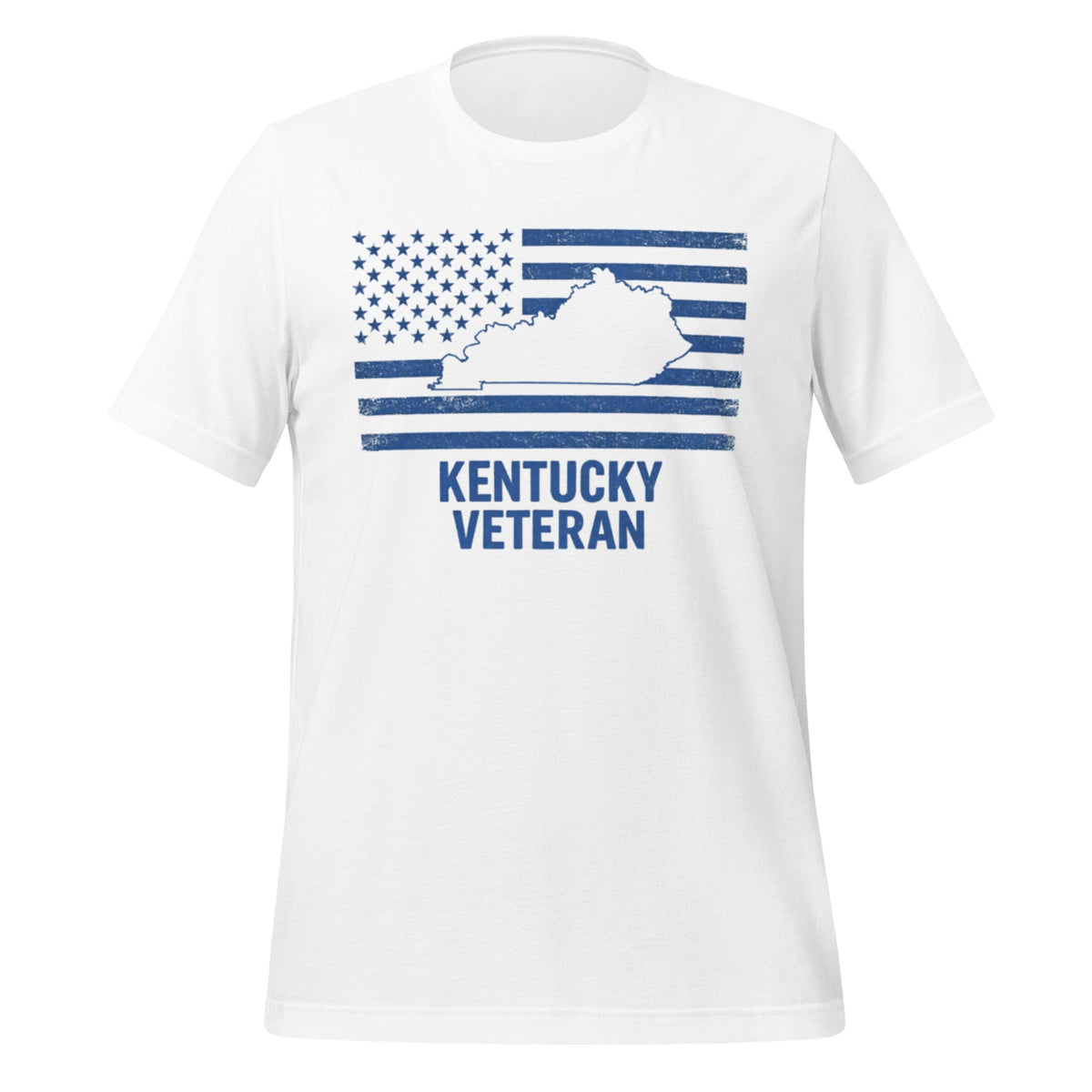 Kentucky Veteran T-Shirt | State Flag Design | Classic Cotton - Bluegrass Elite Apparel LLC