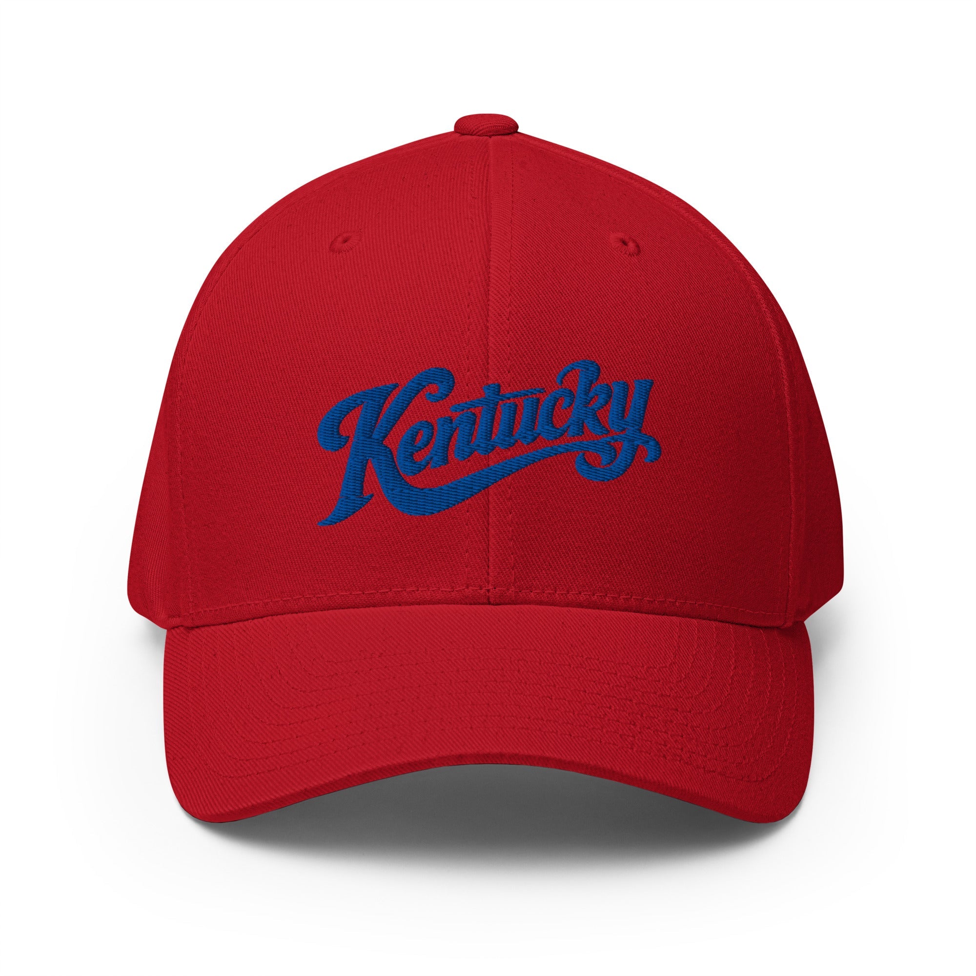 Kentucky Vintage Script Hat | Stretch Fit Twill Cap - Bluegrass Elite Apparel LLC