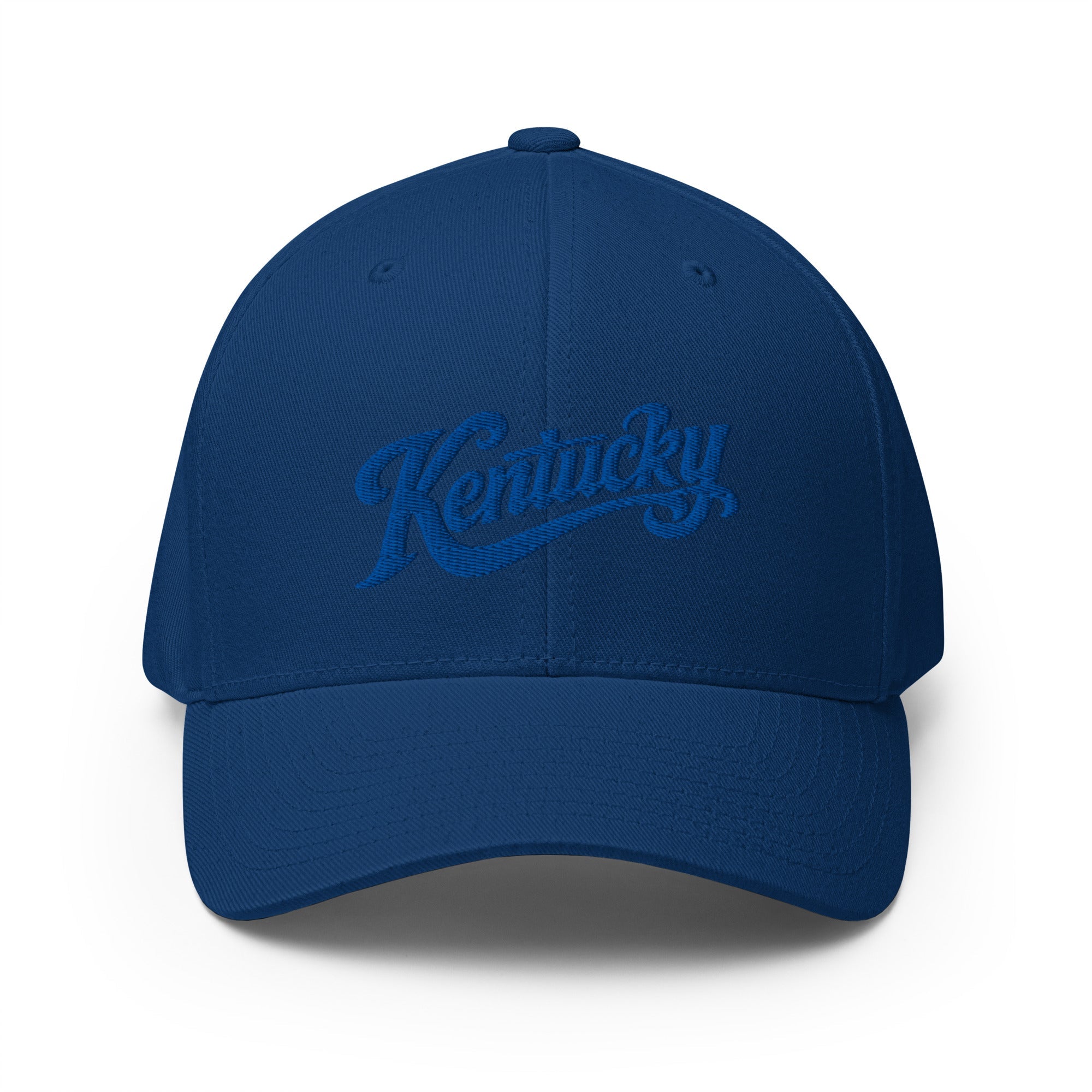 Kentucky Vintage Script Hat | Stretch Fit Twill Cap - Bluegrass Elite Apparel LLC