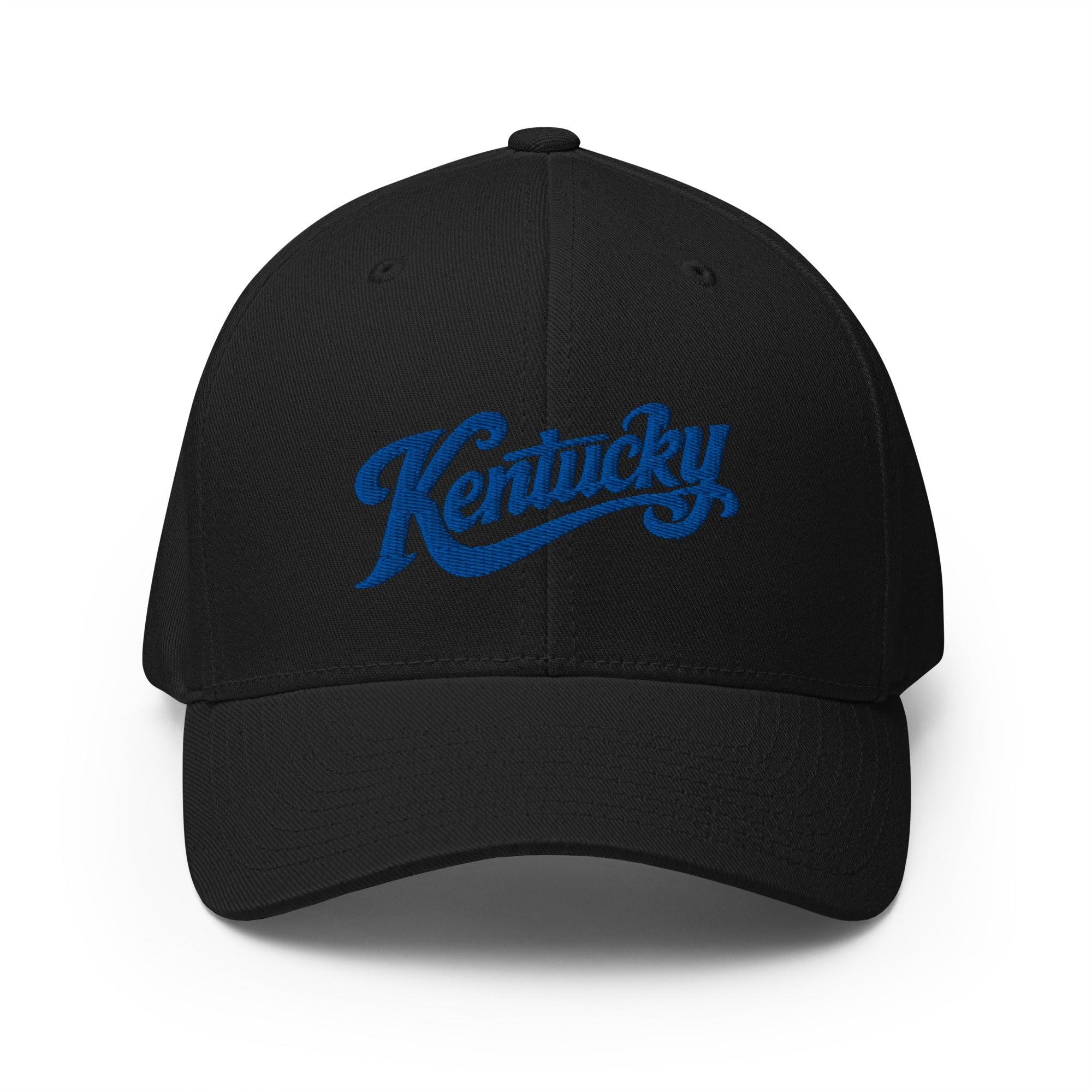 Kentucky Vintage Script Hat | Stretch Fit Twill Cap - Bluegrass Elite Apparel LLC