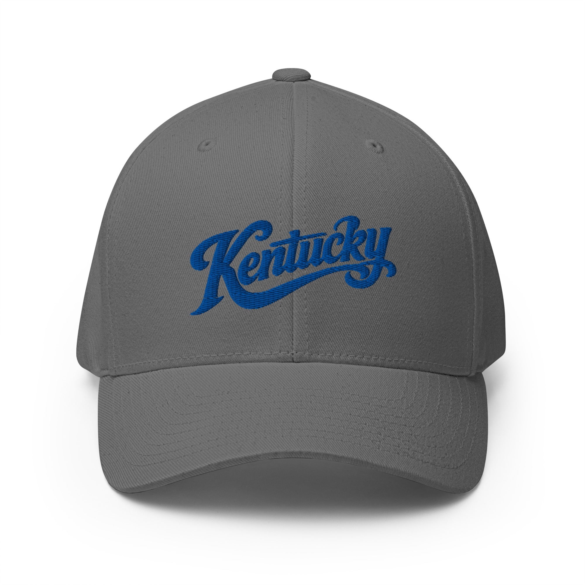 Kentucky Vintage Script Hat | Stretch Fit Twill Cap - Bluegrass Elite Apparel LLC