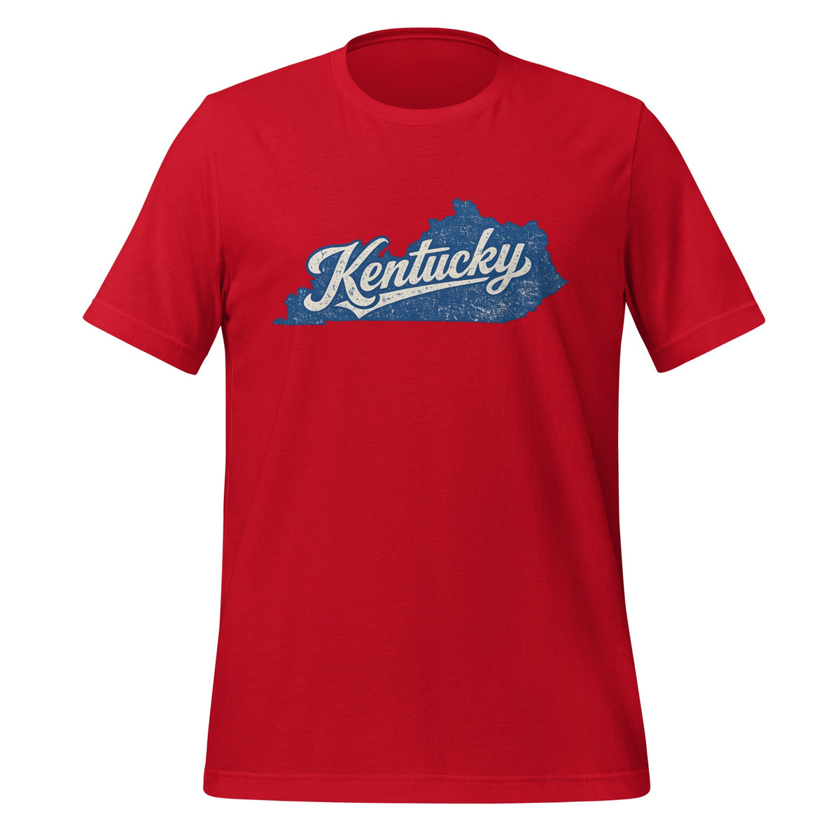 Kentucky Vintage Script State Classic Tee - Bluegrass Elite Apparel LLC