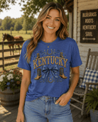 Kentucky Western Bow Tee | Rope Letter Design | Classic - Bluegrass Elite Apparel LLC