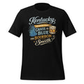 Kentucky: Where the Grass is Blue & the Bourbon is Smooth T-Shirt | Playful Southern Culture Tee | Classic Cotton - Bluegrass Elite Apparel LLC
