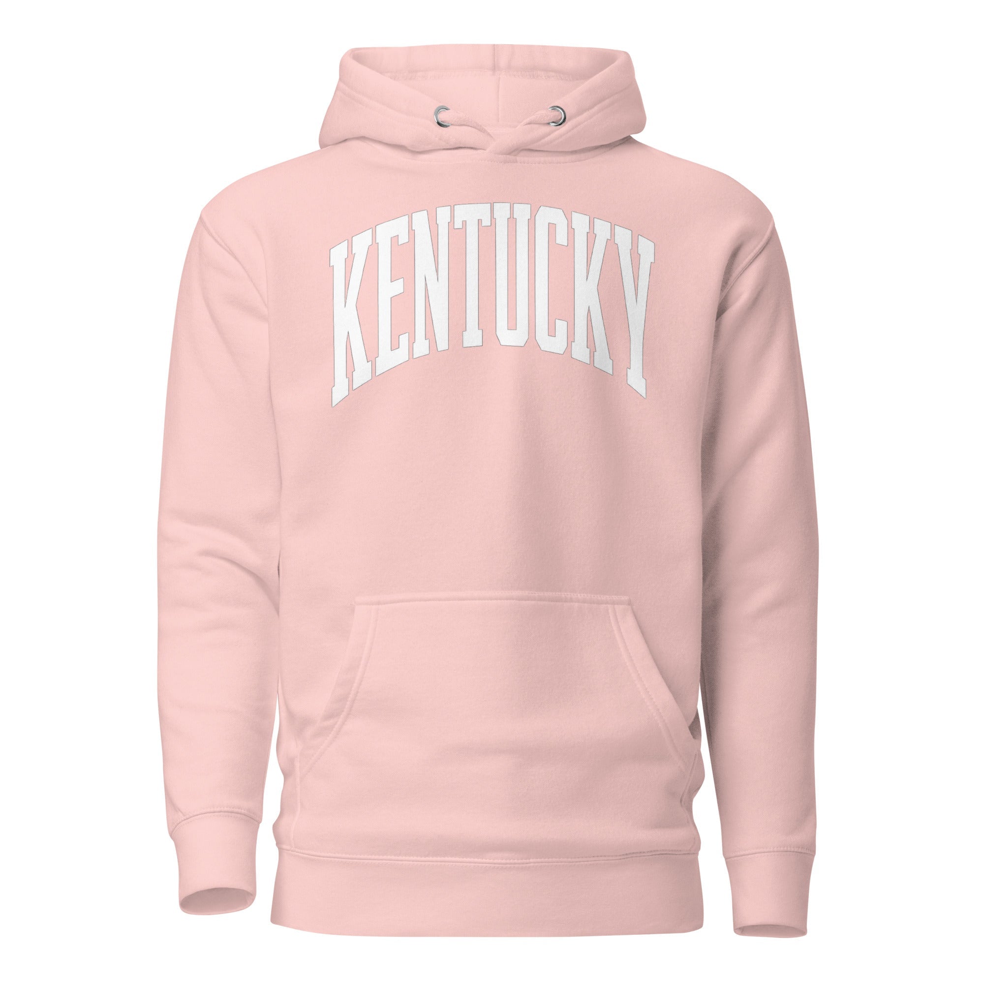 Kentucky White Arch Hoodie | Vintage Athletic Design - Bluegrass Elite Apparel LLC