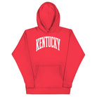 Kentucky White Arch Hoodie | Vintage Athletic Design - Bluegrass Elite Apparel LLC