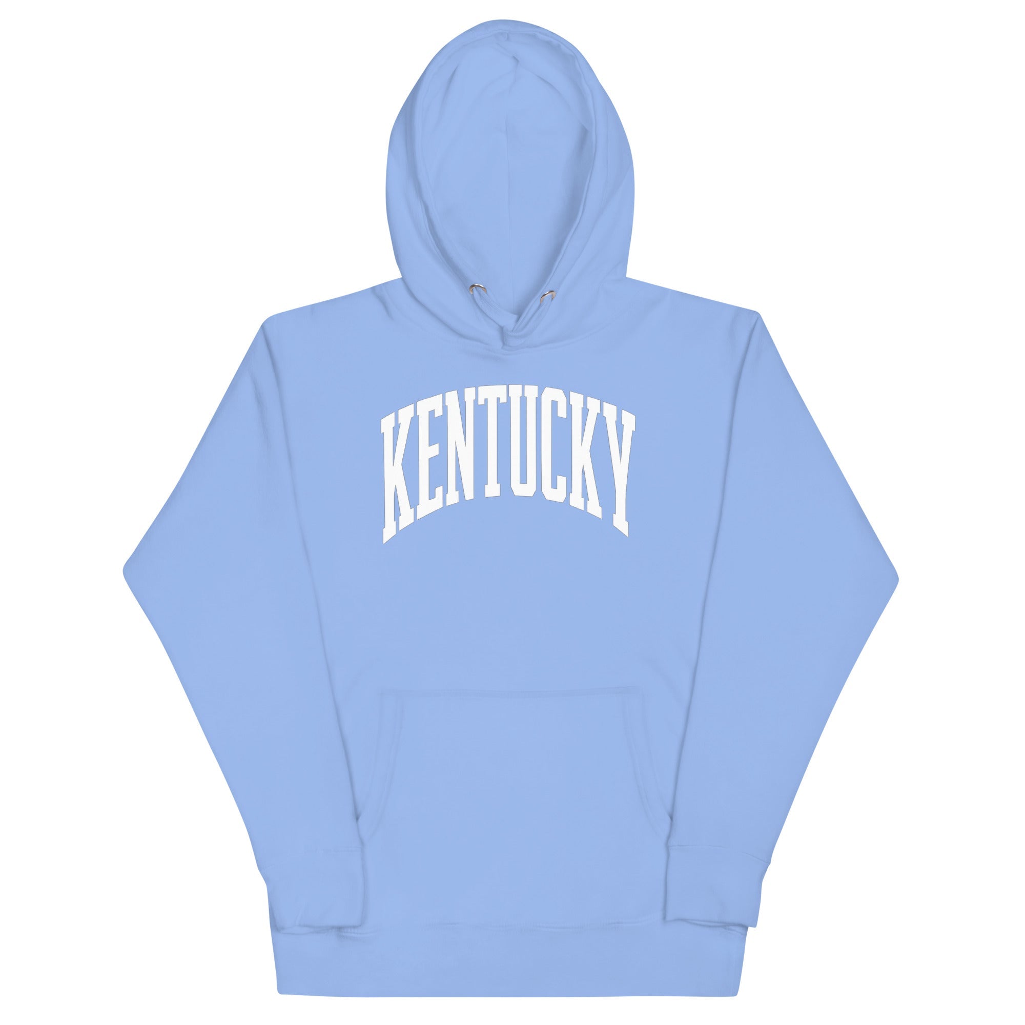 Kentucky White Arch Hoodie | Vintage Athletic Design - Bluegrass Elite Apparel LLC