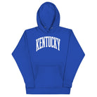 Kentucky White Arch Hoodie | Vintage Athletic Design - Bluegrass Elite Apparel LLC