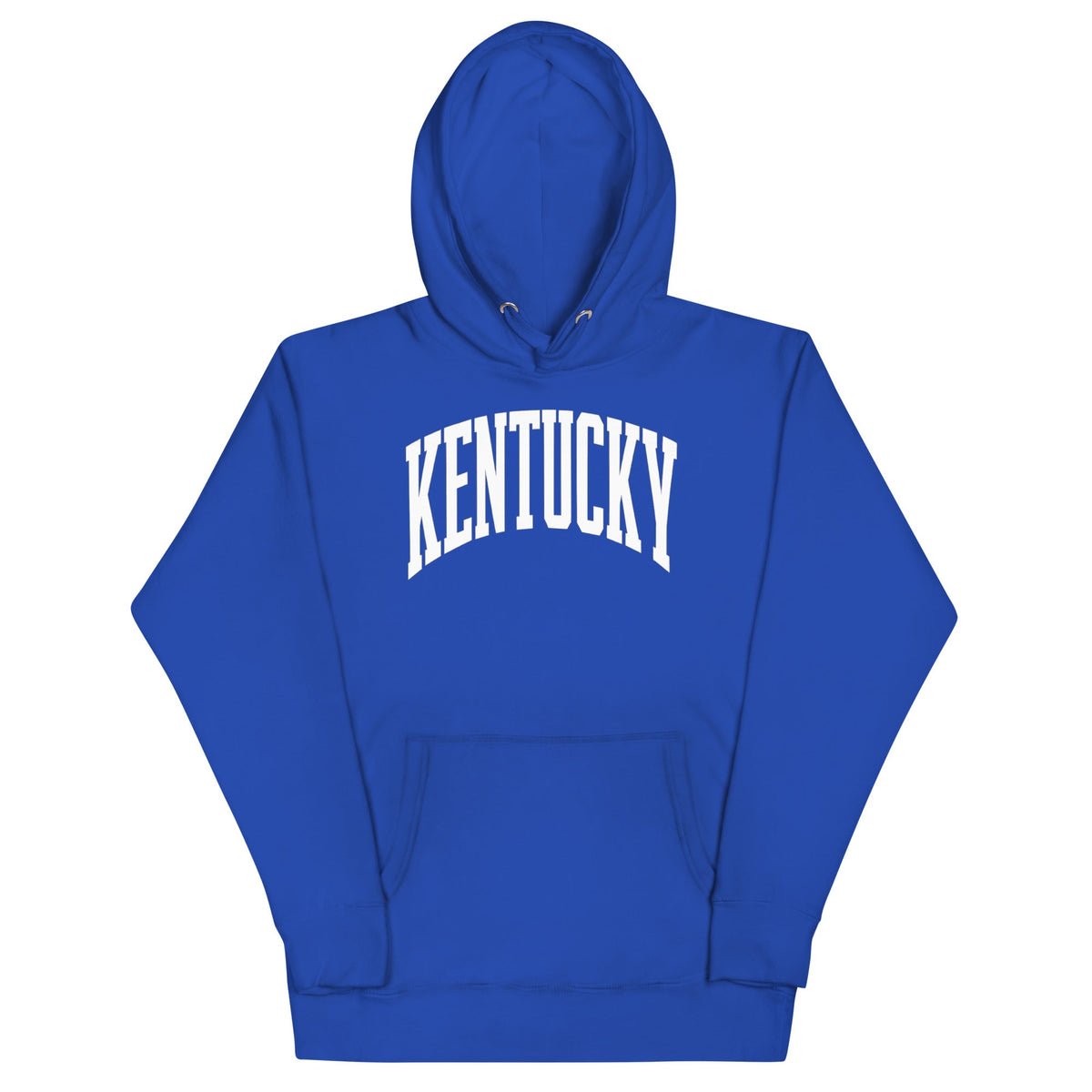 Kentucky White Arch Hoodie | Vintage Athletic Design - Bluegrass Elite Apparel LLC