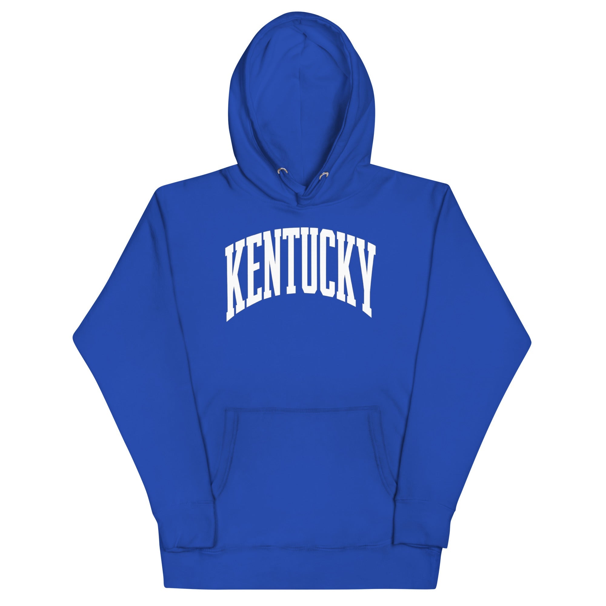 Kentucky White Arch Hoodie | Vintage Athletic Design - Bluegrass Elite Apparel LLC