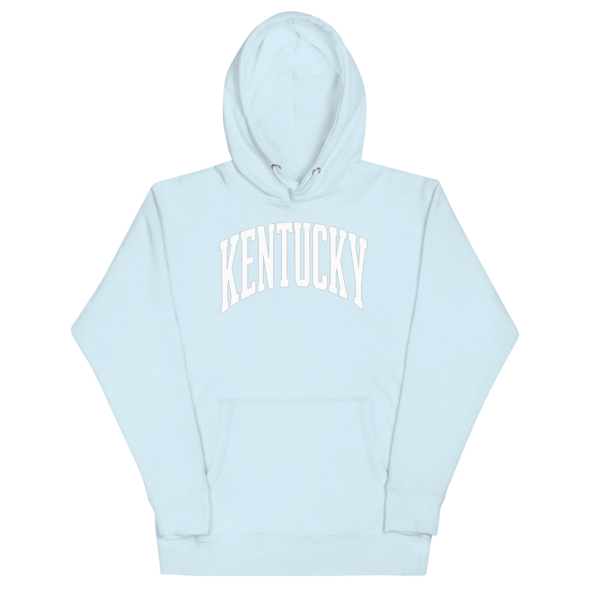 Kentucky White Arch Hoodie | Vintage Athletic Design - Bluegrass Elite Apparel LLC