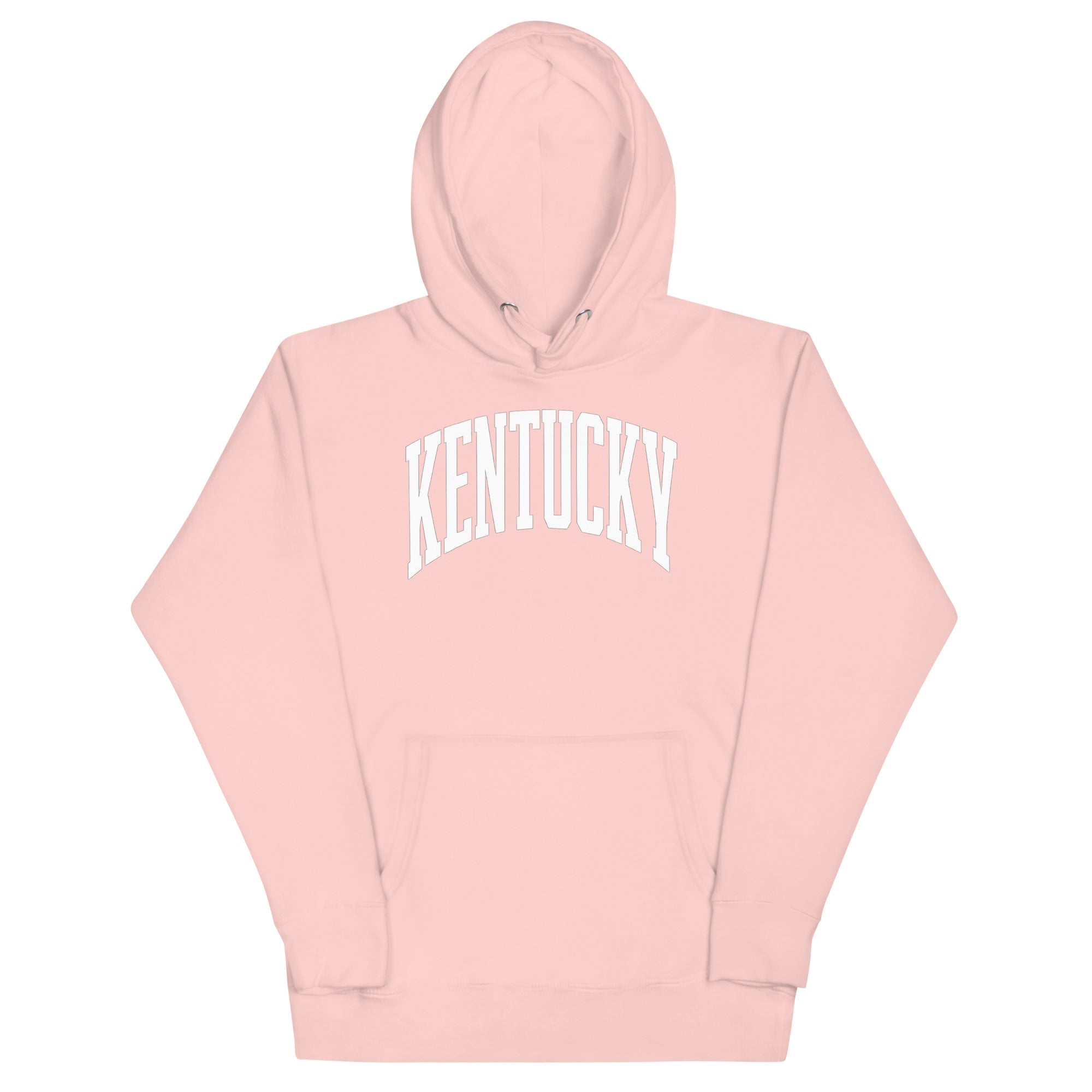 Kentucky White Arch Hoodie | Vintage Athletic Design - Bluegrass Elite Apparel LLC