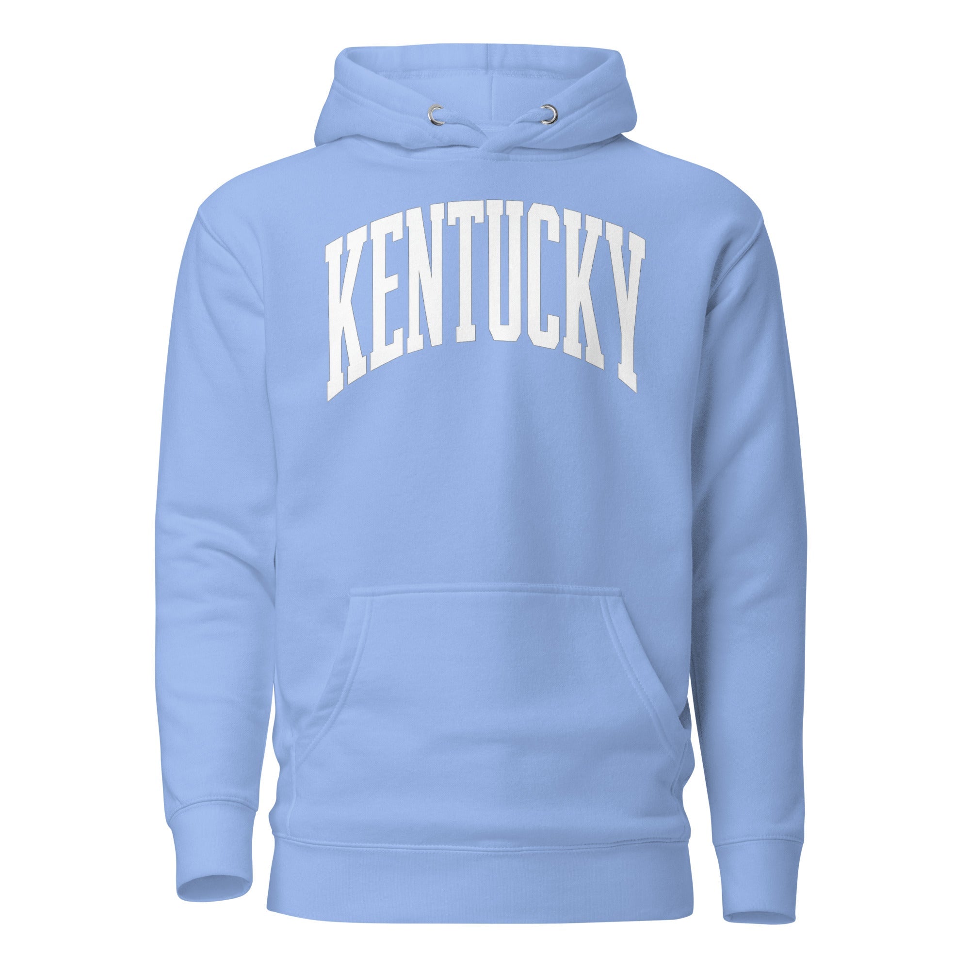 Kentucky White Arch Hoodie | Vintage Athletic Design - Bluegrass Elite Apparel LLC