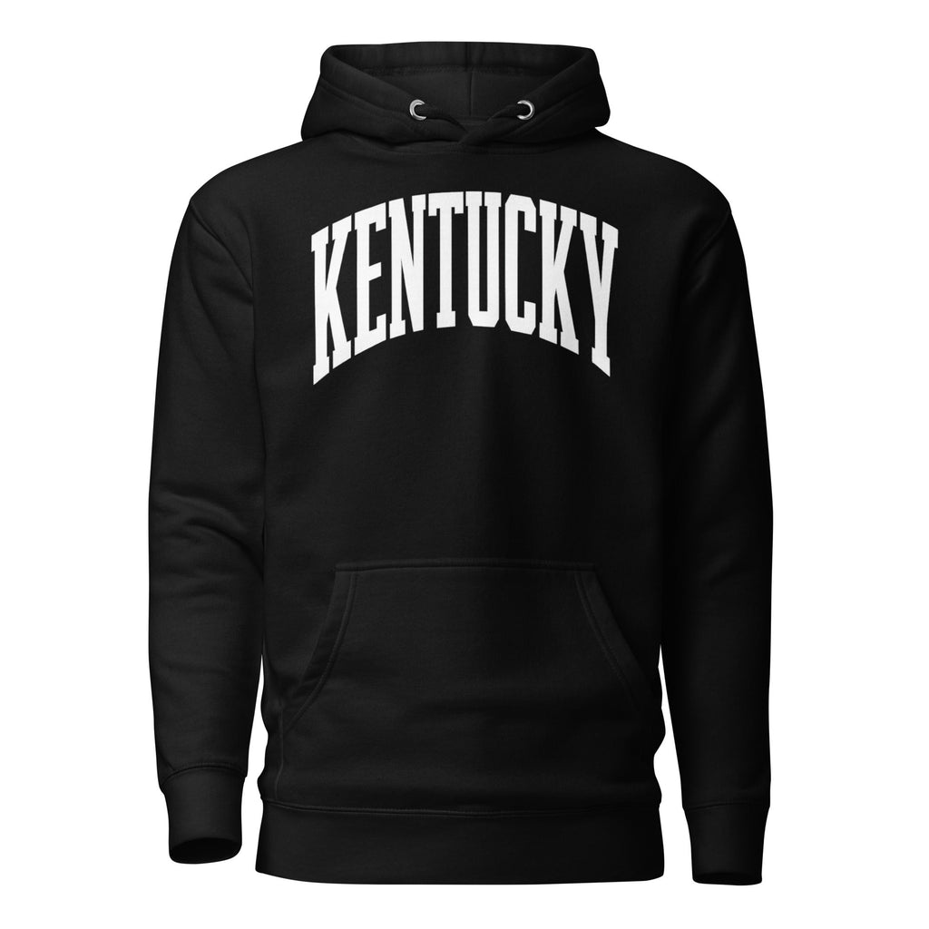 Kentucky White Arch Hoodie | Vintage Athletic Design - Bluegrass Elite Apparel LLC
