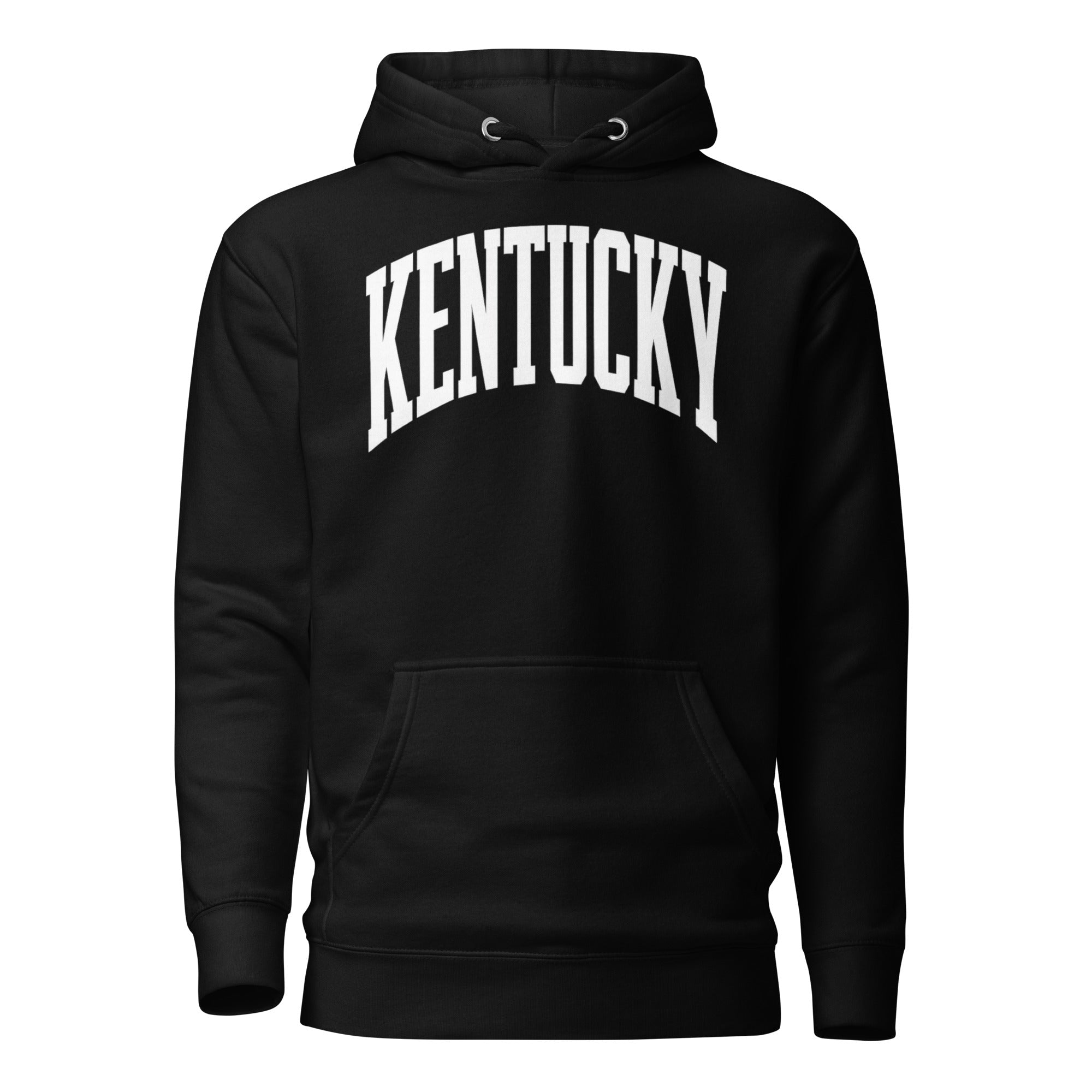 Kentucky White Arch Hoodie | Vintage Athletic Design - Bluegrass Elite Apparel LLC