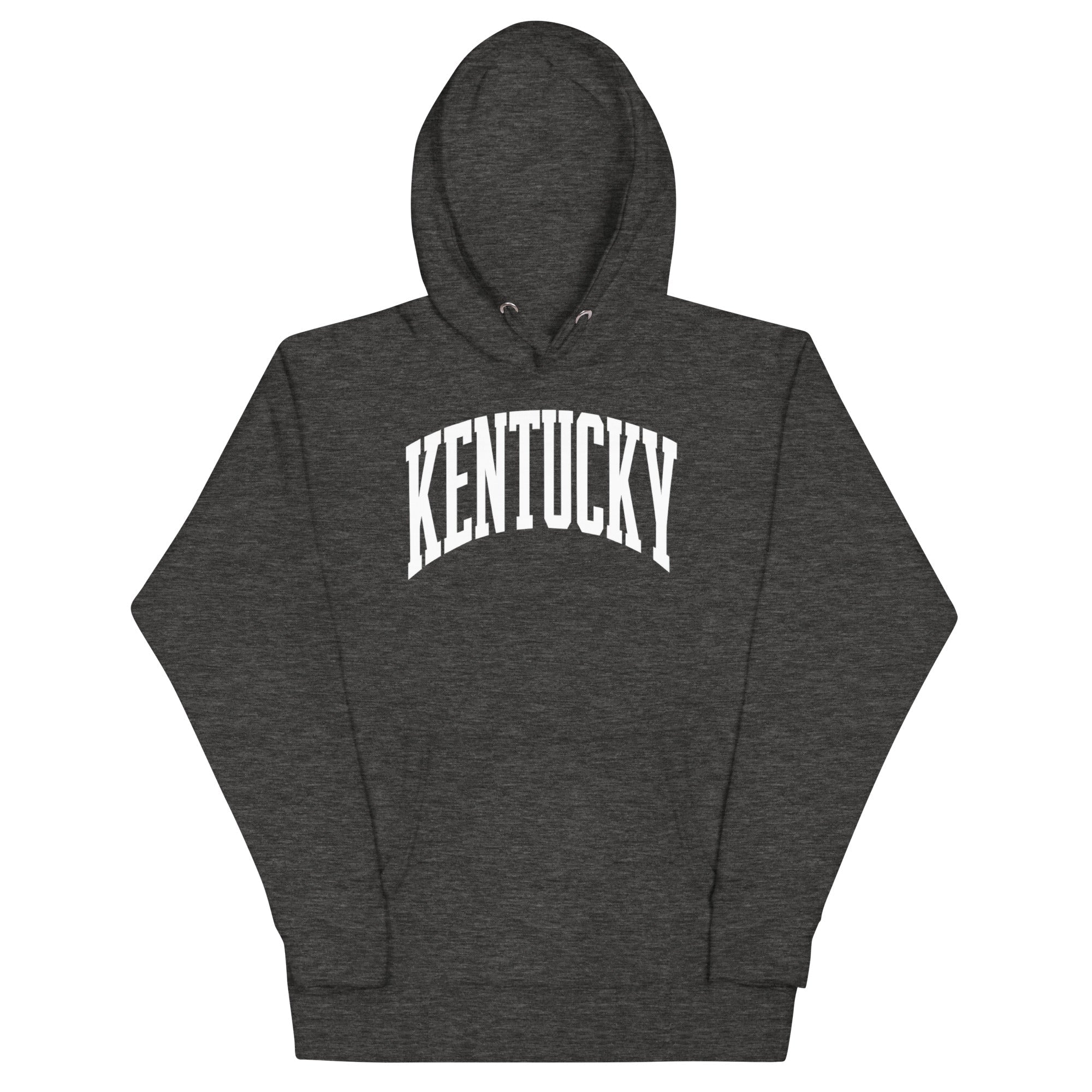 Kentucky White Arch Hoodie | Vintage Athletic Design - Bluegrass Elite Apparel LLC
