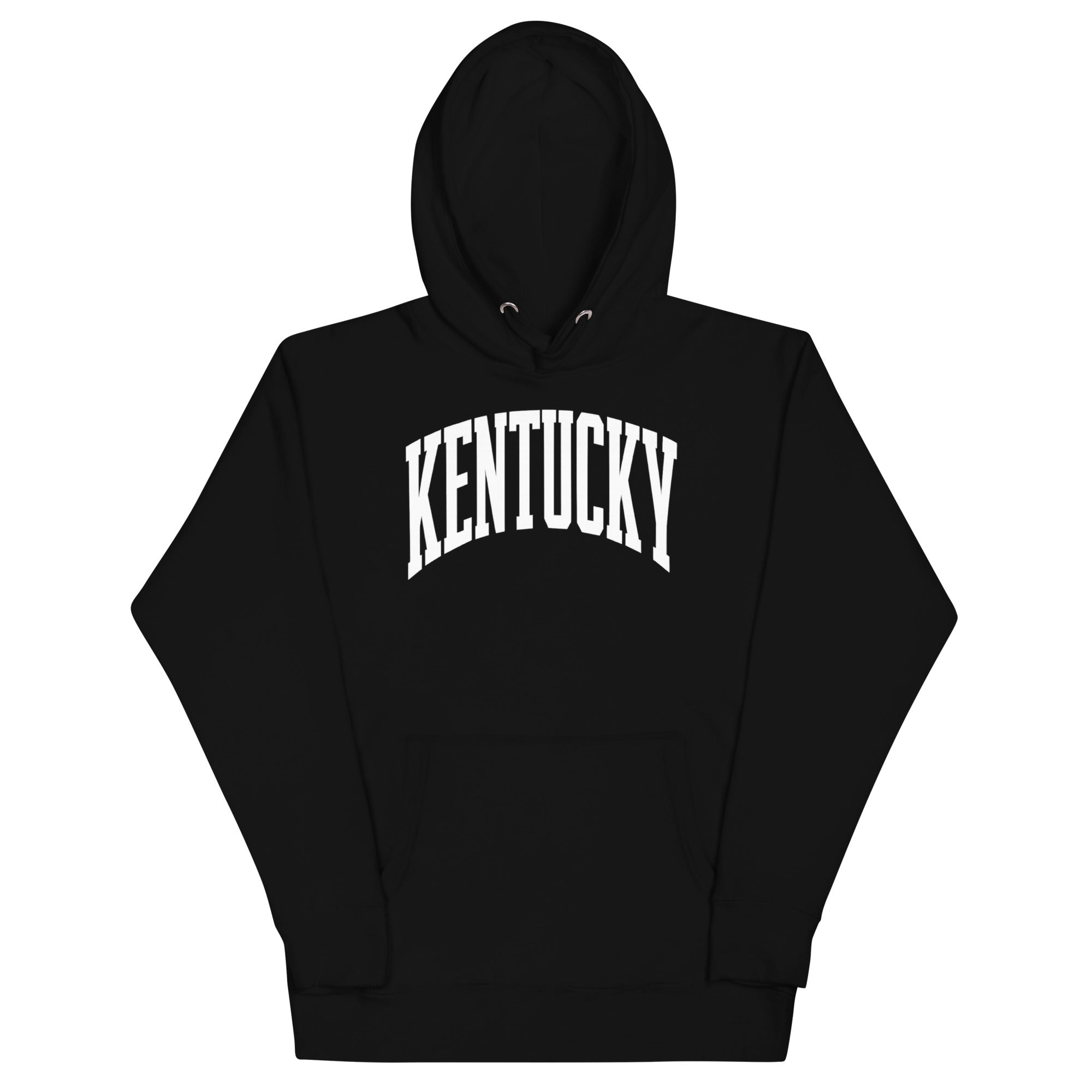 Kentucky White Arch Hoodie | Vintage Athletic Design - Bluegrass Elite Apparel LLC