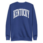 Kentucky White Arch Sweatshirt | Vintage Athletic Design - Bluegrass Elite Apparel LLC