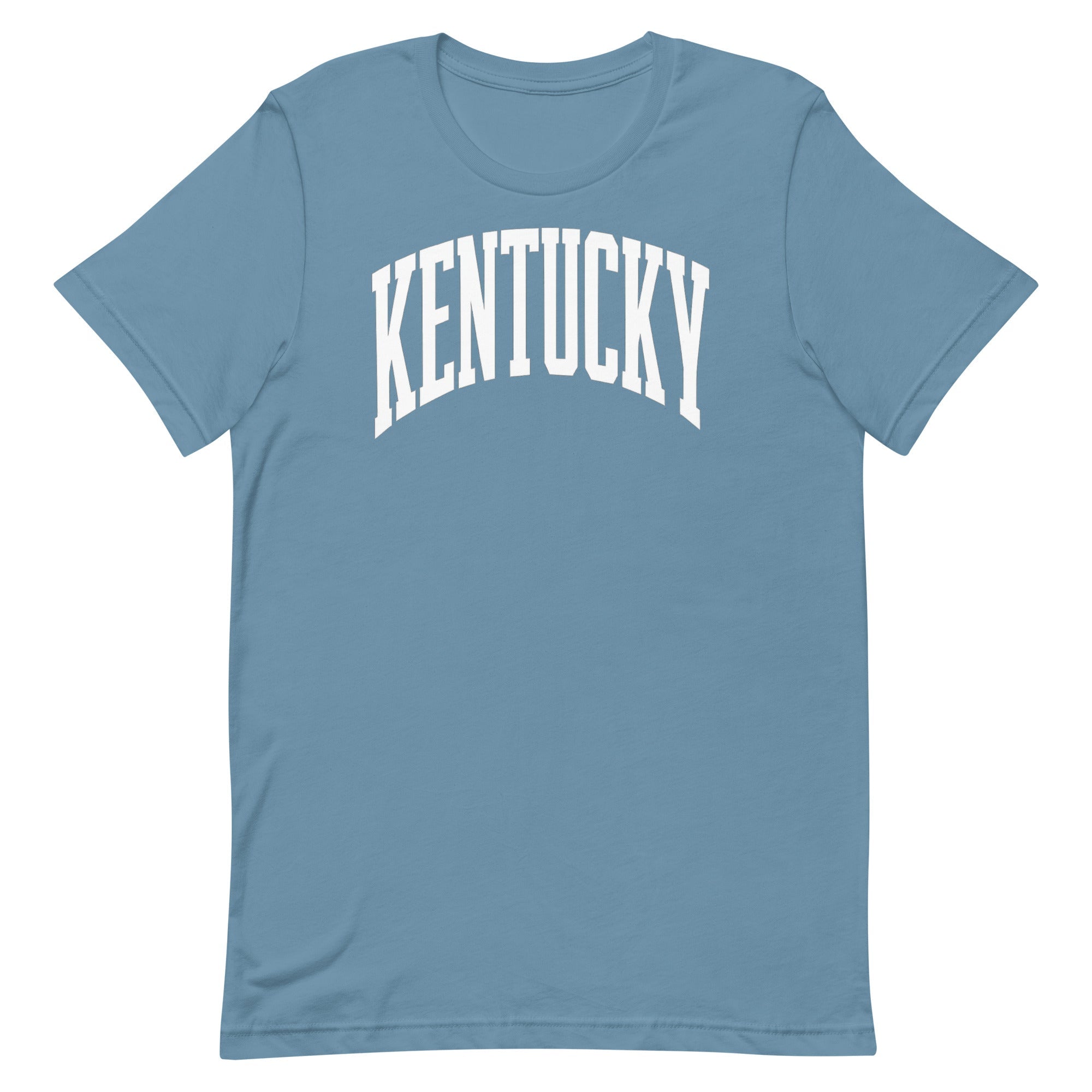 Kentucky White Arch Tee | Vintage Athletic Design | Classic - Bluegrass Elite Apparel LLC