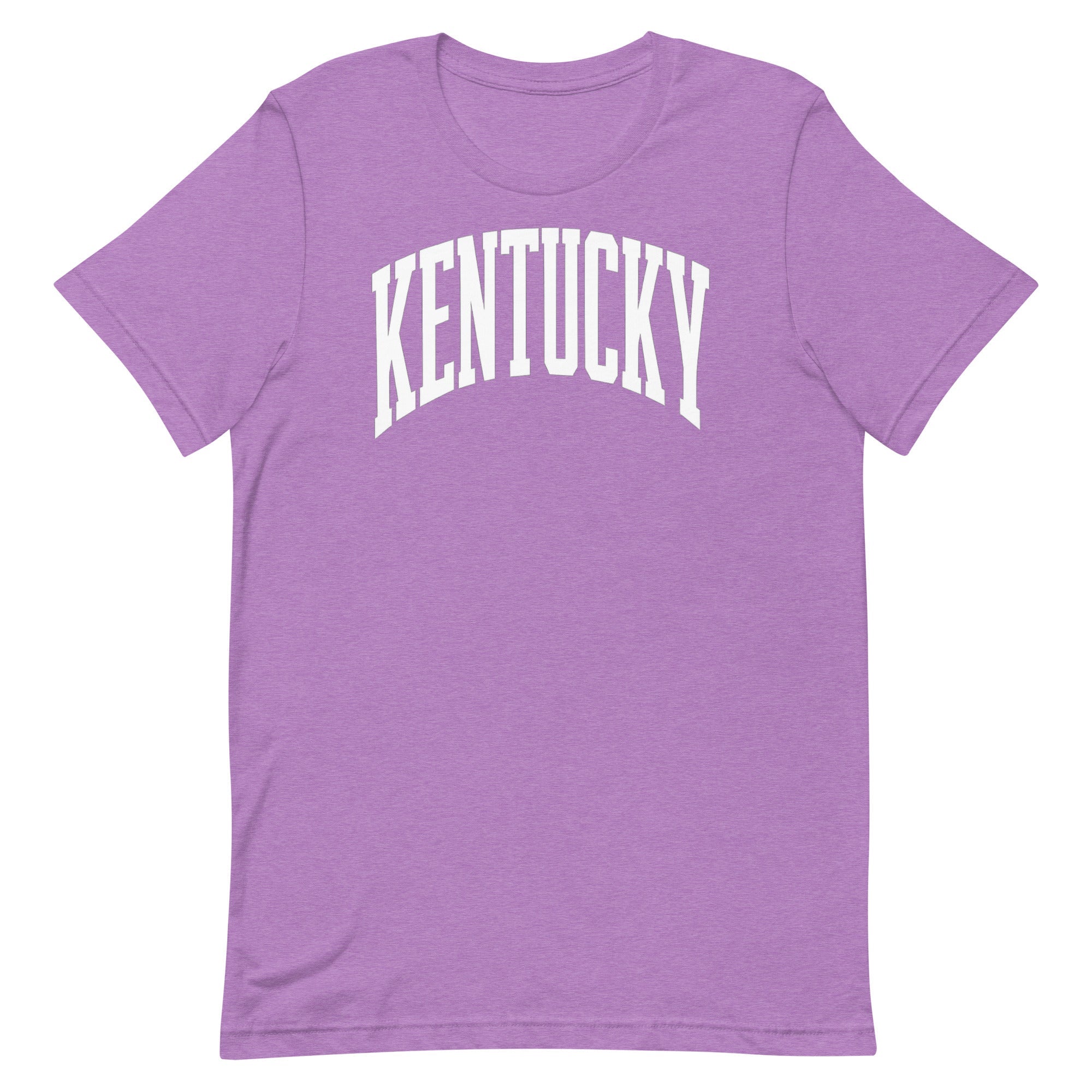 Kentucky White Arch Tee | Vintage Athletic Design | Classic - Bluegrass Elite Apparel LLC