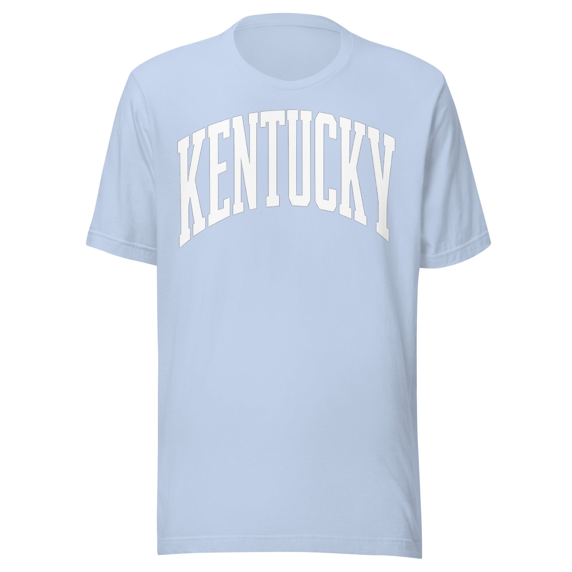 Kentucky White Arch Tee | Vintage Athletic Design | Classic - Bluegrass Elite Apparel LLC