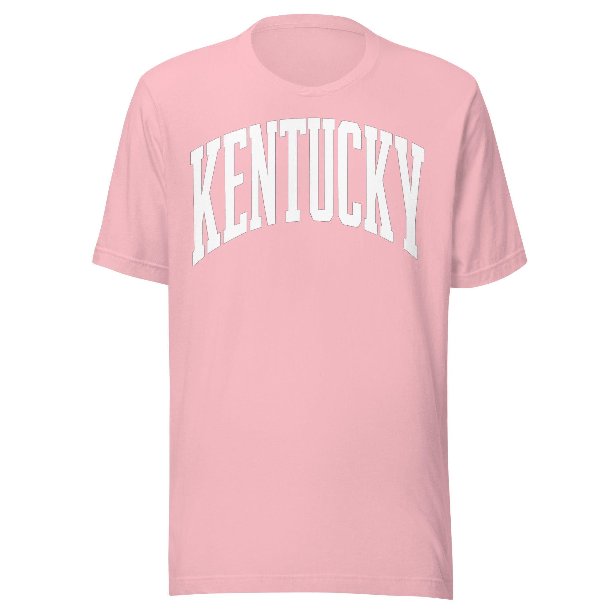Kentucky White Arch Tee | Vintage Athletic Design | Classic - Bluegrass Elite Apparel LLC