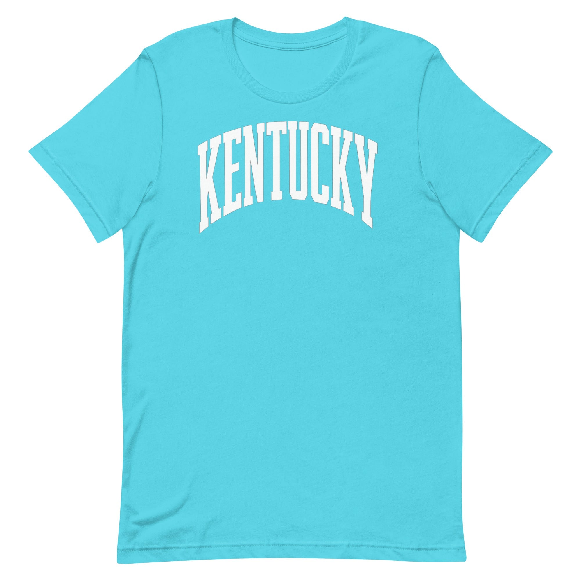 Kentucky White Arch Tee | Vintage Athletic Design | Classic - Bluegrass Elite Apparel LLC