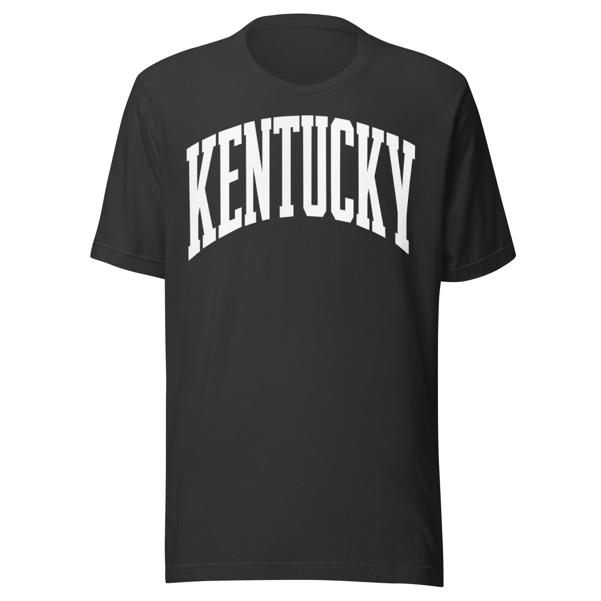Kentucky White Arch Tee | Vintage Athletic Design | Classic - Bluegrass Elite Apparel LLC