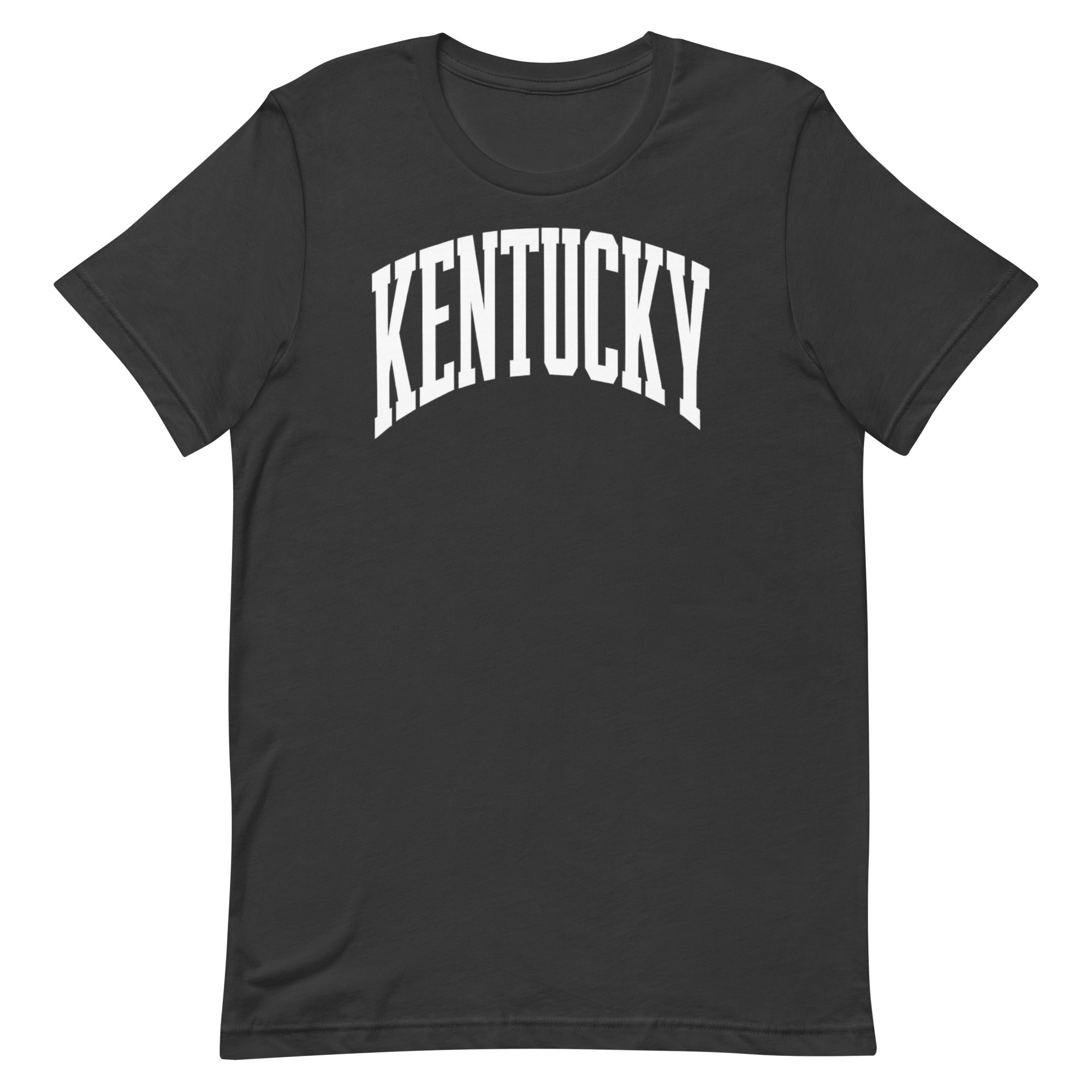Kentucky White Arch Tee | Vintage Athletic Design | Classic - Bluegrass Elite Apparel LLC