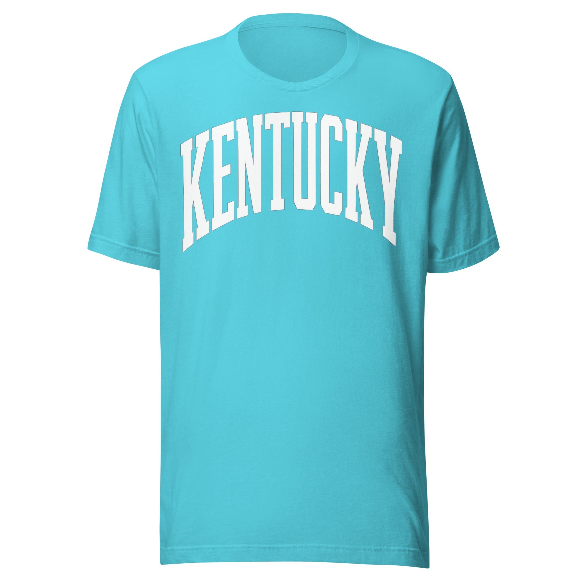 Kentucky White Arch Tee | Vintage Athletic Design | Classic - Bluegrass Elite Apparel LLC