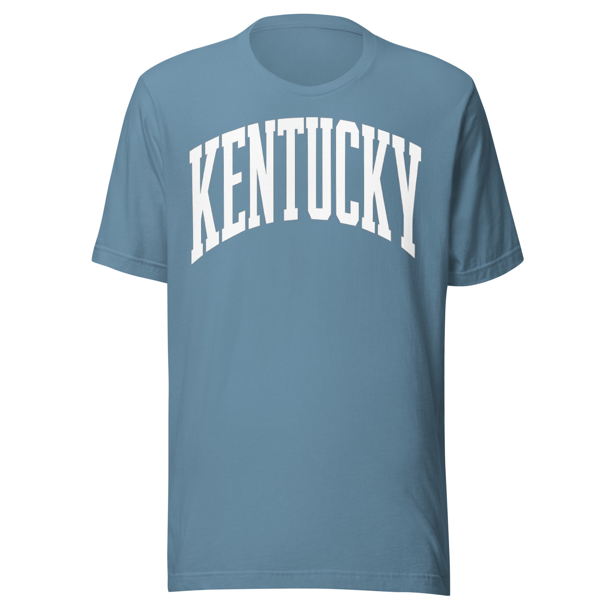 Kentucky White Arch Tee | Vintage Athletic Design | Classic - Bluegrass Elite Apparel LLC