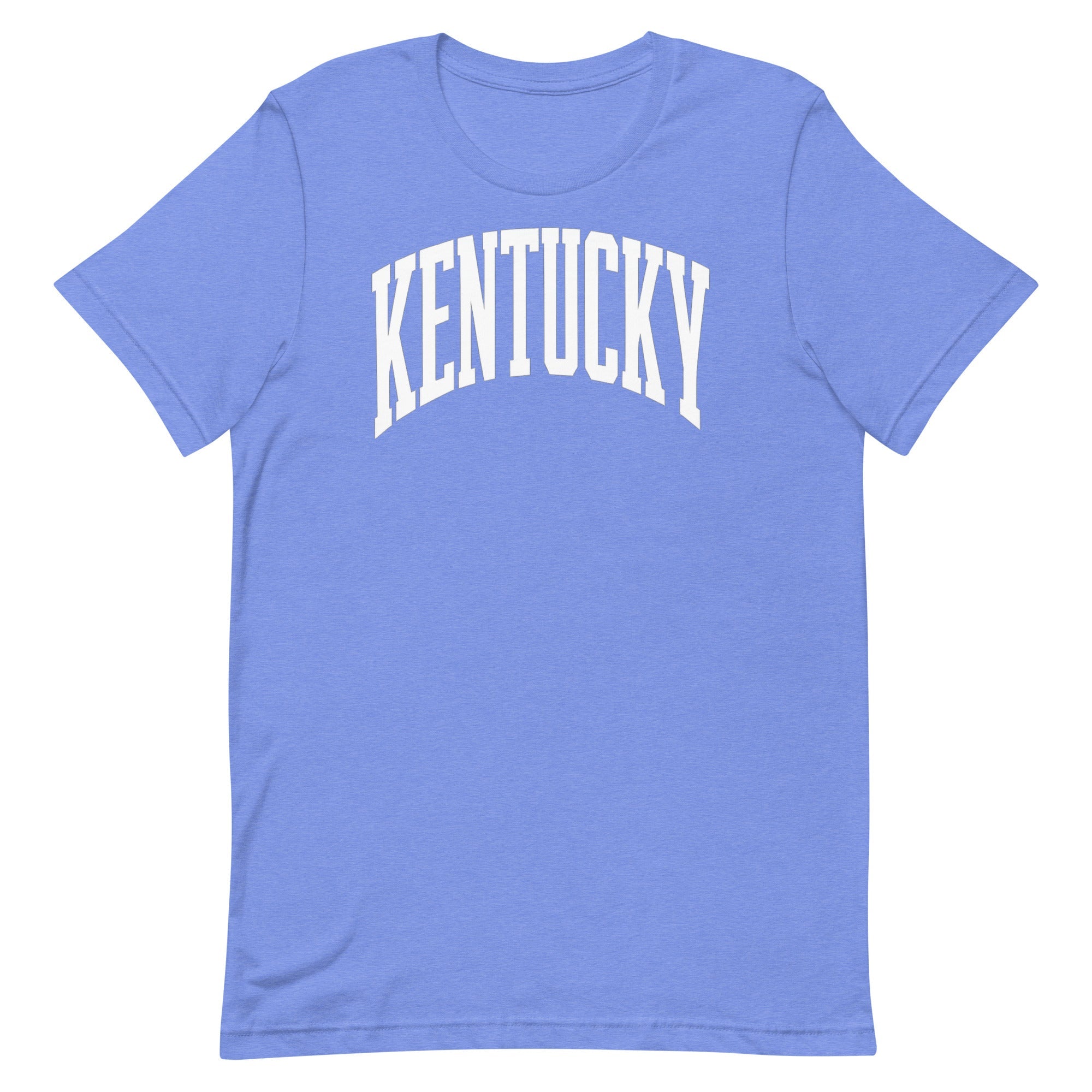 Kentucky White Arch Tee | Vintage Athletic Design | Classic - Bluegrass Elite Apparel LLC