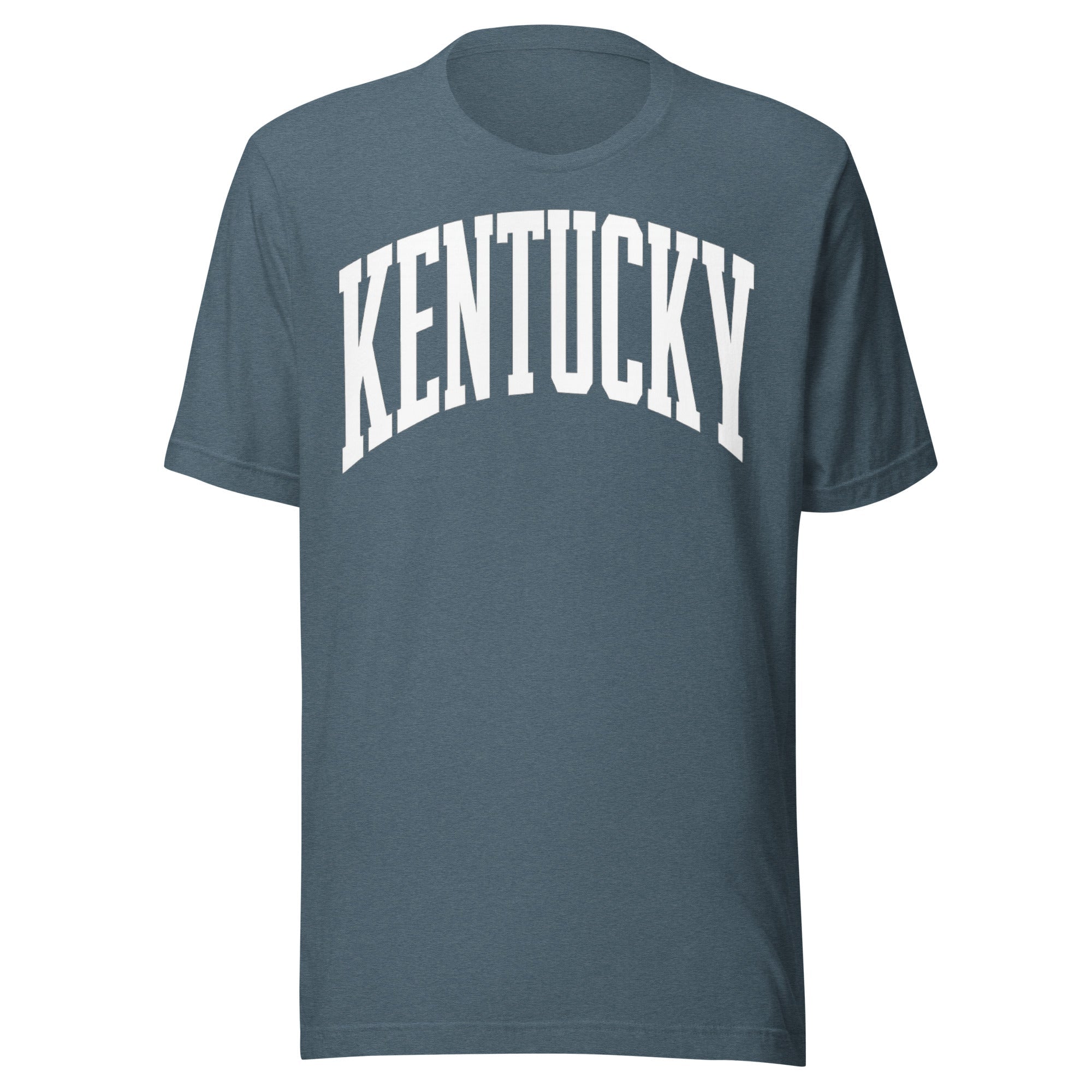 Kentucky White Arch Tee | Vintage Athletic Design | Classic - Bluegrass Elite Apparel LLC