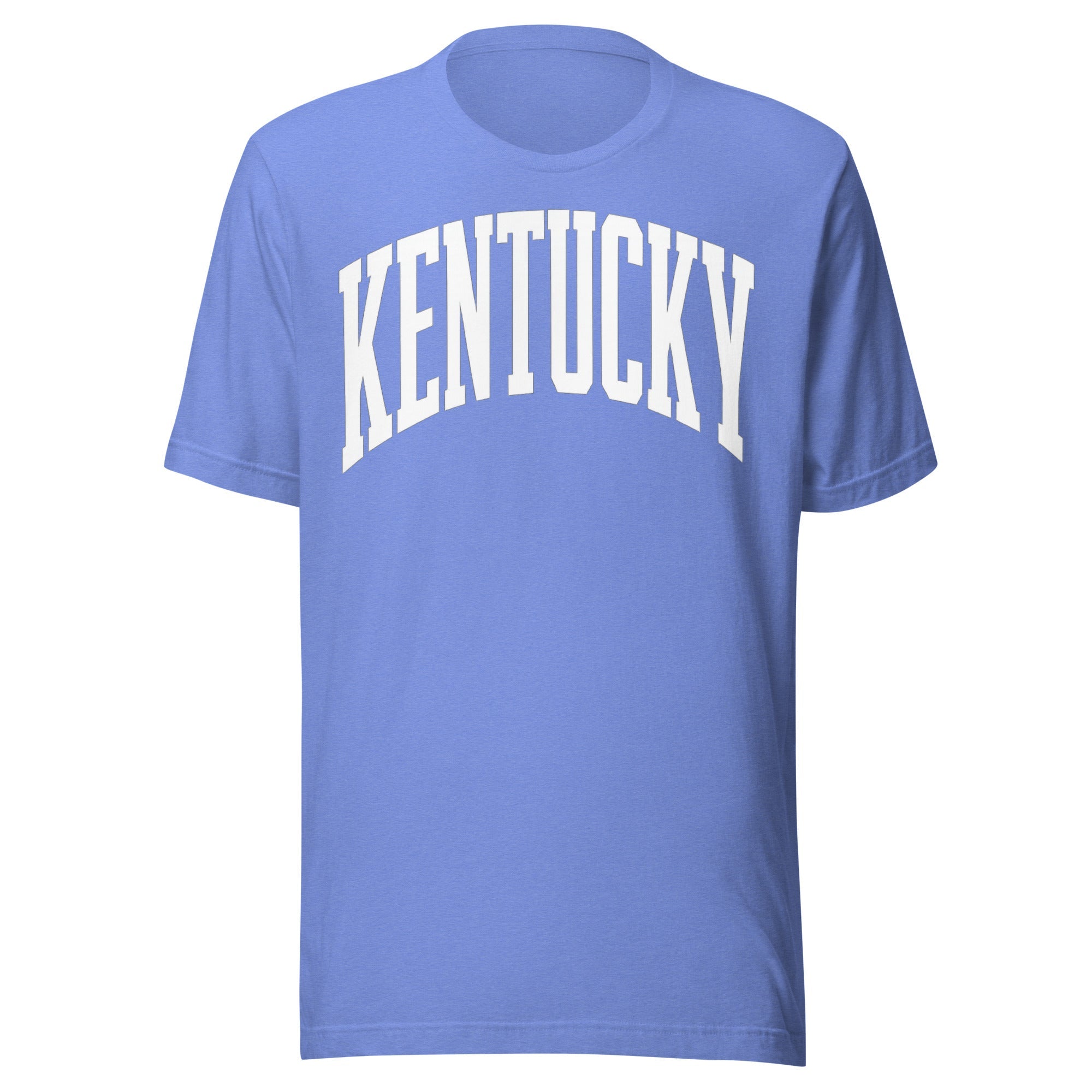Kentucky White Arch Tee | Vintage Athletic Design | Classic - Bluegrass Elite Apparel LLC