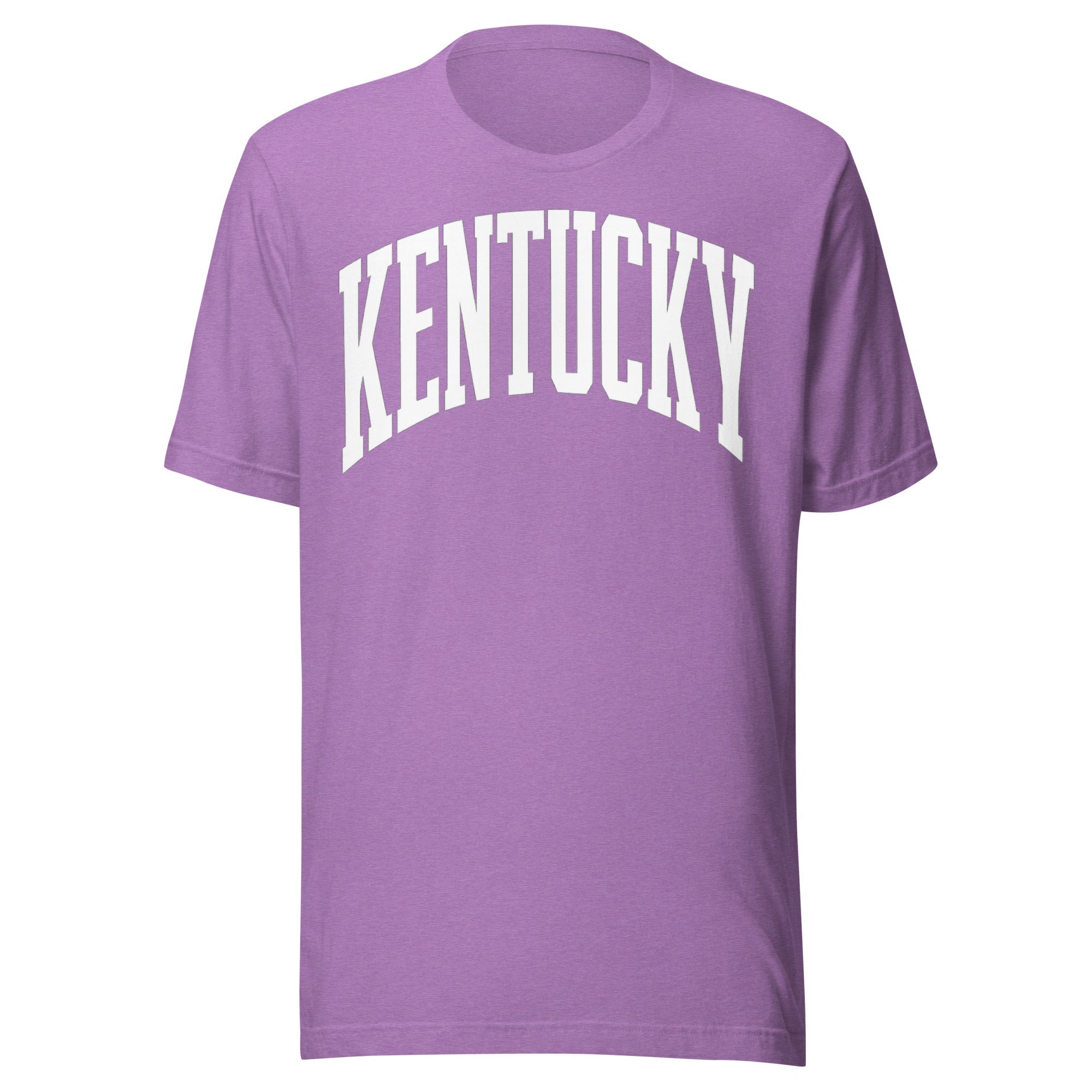 Kentucky White Arch Tee | Vintage Athletic Design | Classic - Bluegrass Elite Apparel LLC