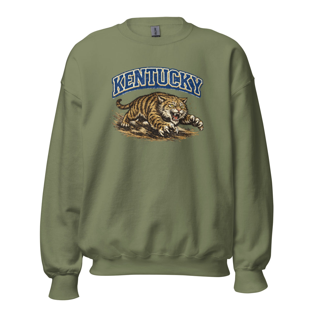 Kentucky Wildcat Sweatshirt | Fierce Prowler Design | Basic Tier - Bluegrass Elite Apparel LLC