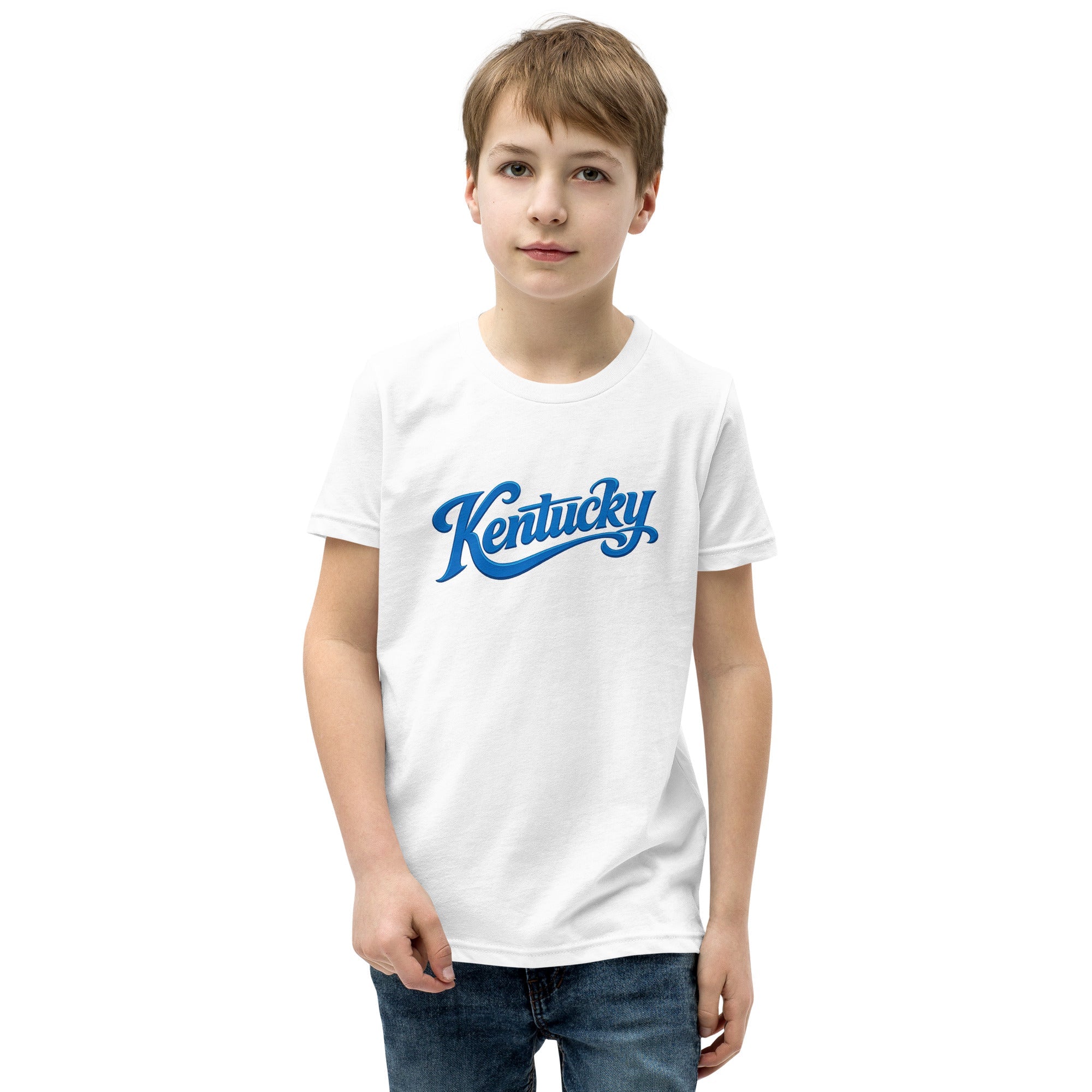 Kentucky Youth T-Shirt | Simple Script Design | Classic Cotton - Bluegrass Elite Apparel LLC