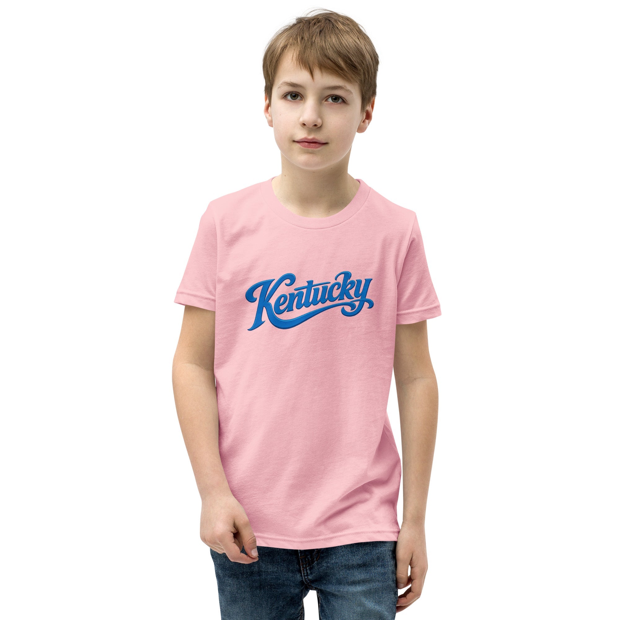 Kentucky Youth T-Shirt | Simple Script Design | Classic Cotton - Bluegrass Elite Apparel LLC