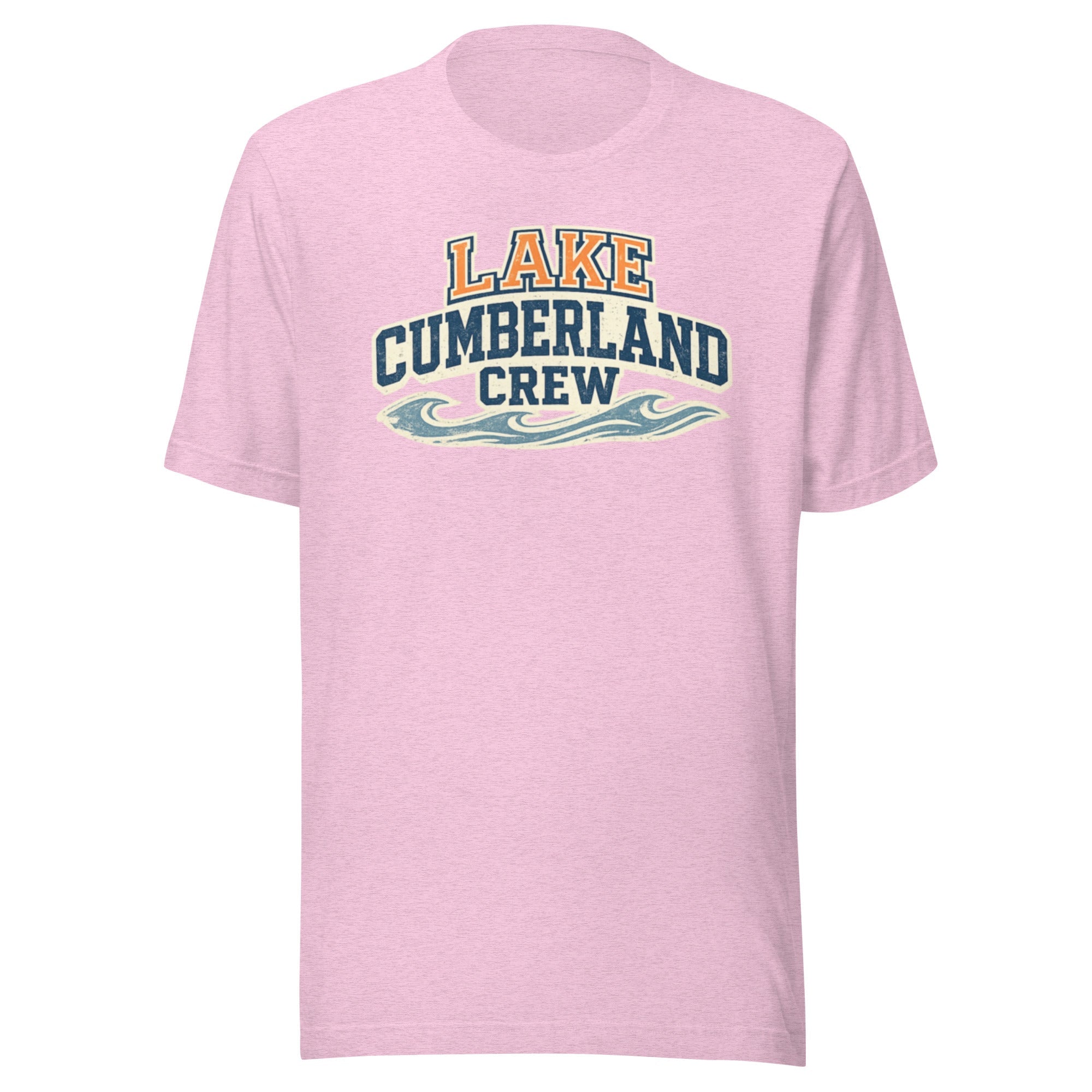 Lake Cumberland Crew Shirt | Vintage Collegiate Wave Design | Classic - Bluegrass Elite Apparel LLC