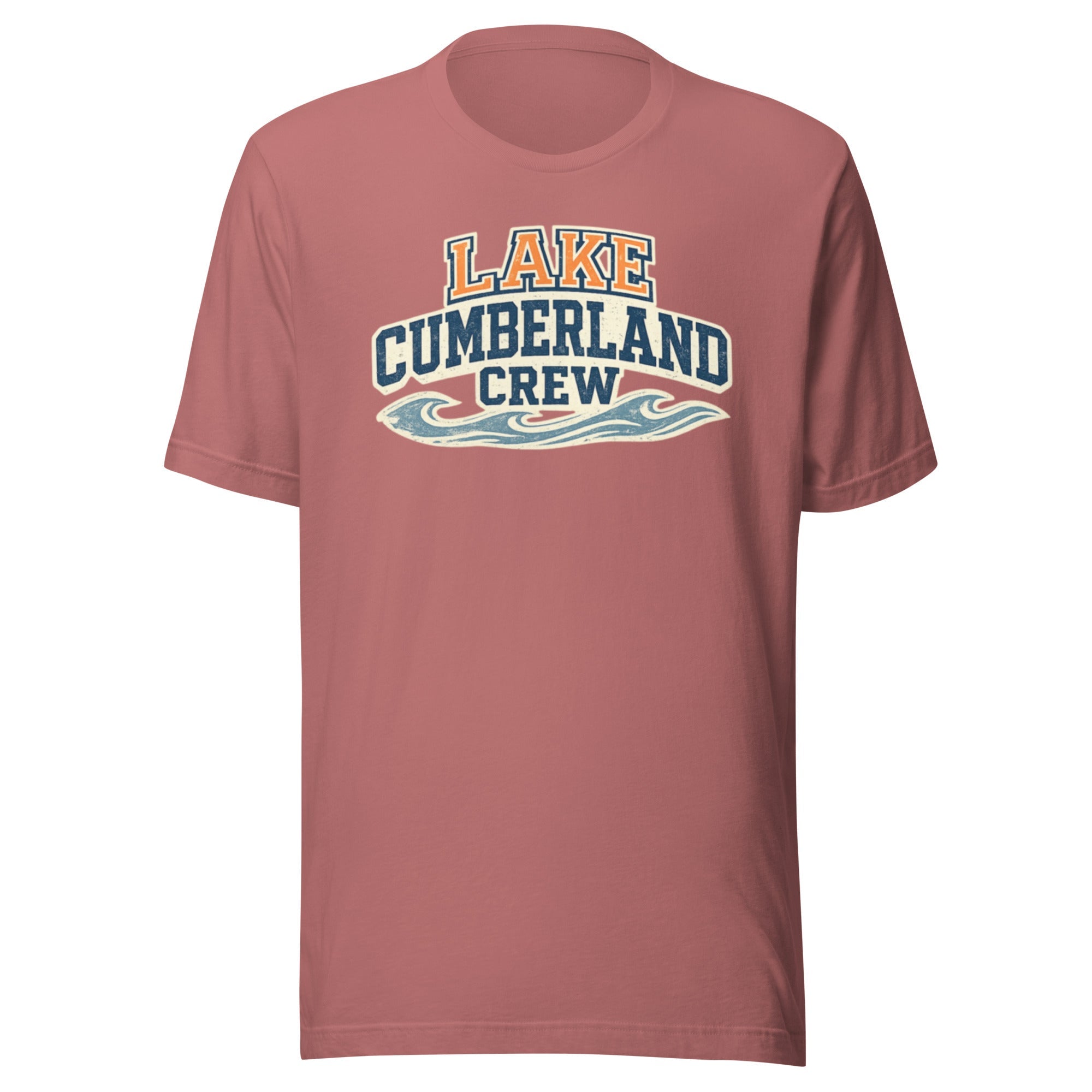 Lake Cumberland Crew Shirt | Vintage Collegiate Wave Design | Classic - Bluegrass Elite Apparel LLC