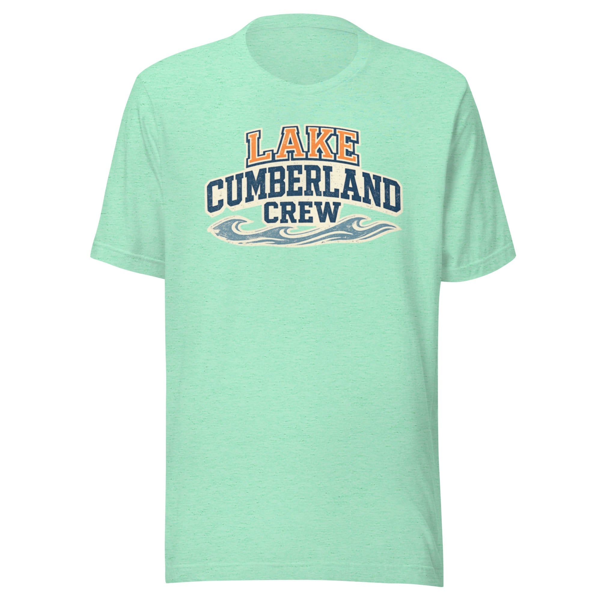 Lake Cumberland Crew Shirt | Vintage Collegiate Wave Design | Classic - Bluegrass Elite Apparel LLC