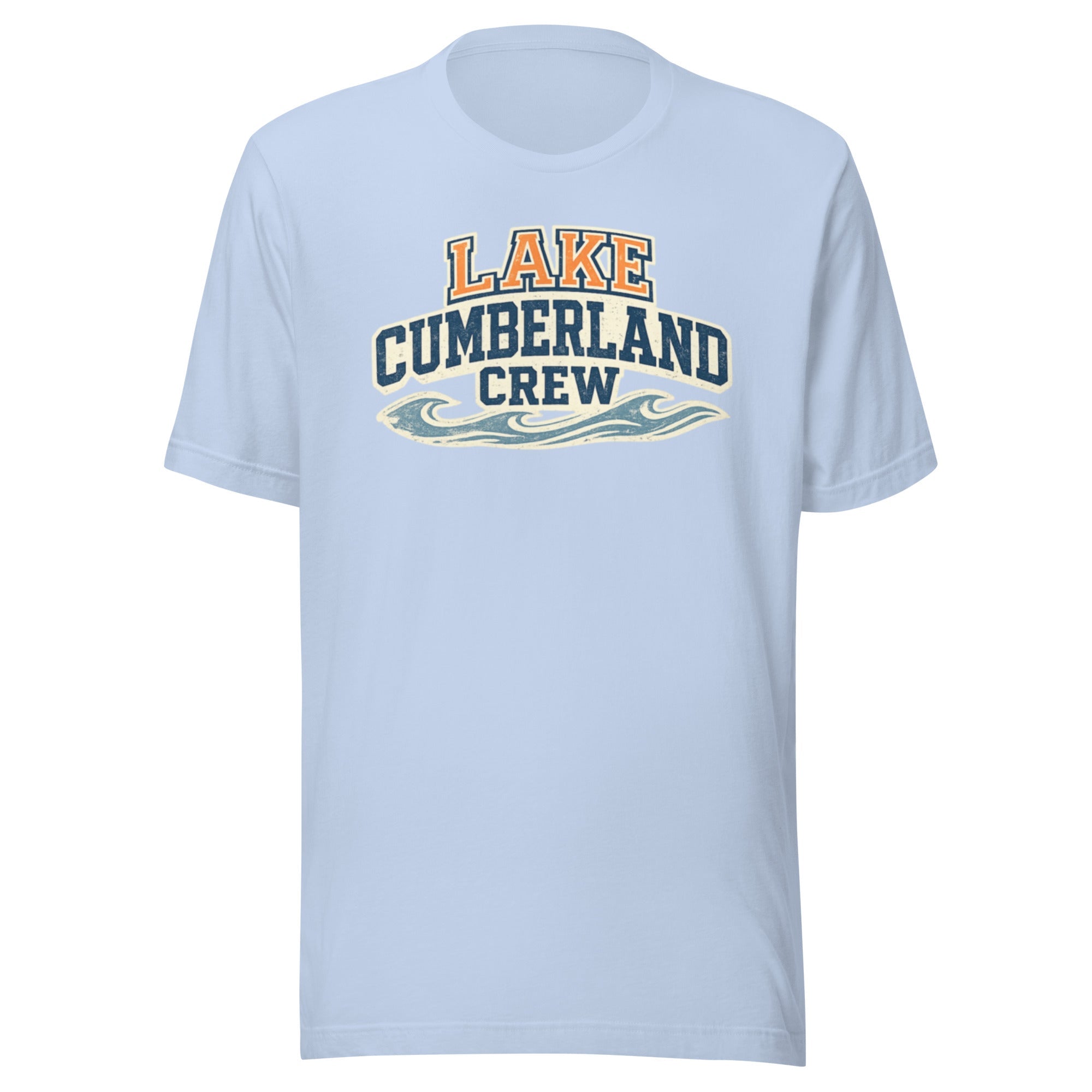 Lake Cumberland Crew Shirt | Vintage Collegiate Wave Design | Classic - Bluegrass Elite Apparel LLC