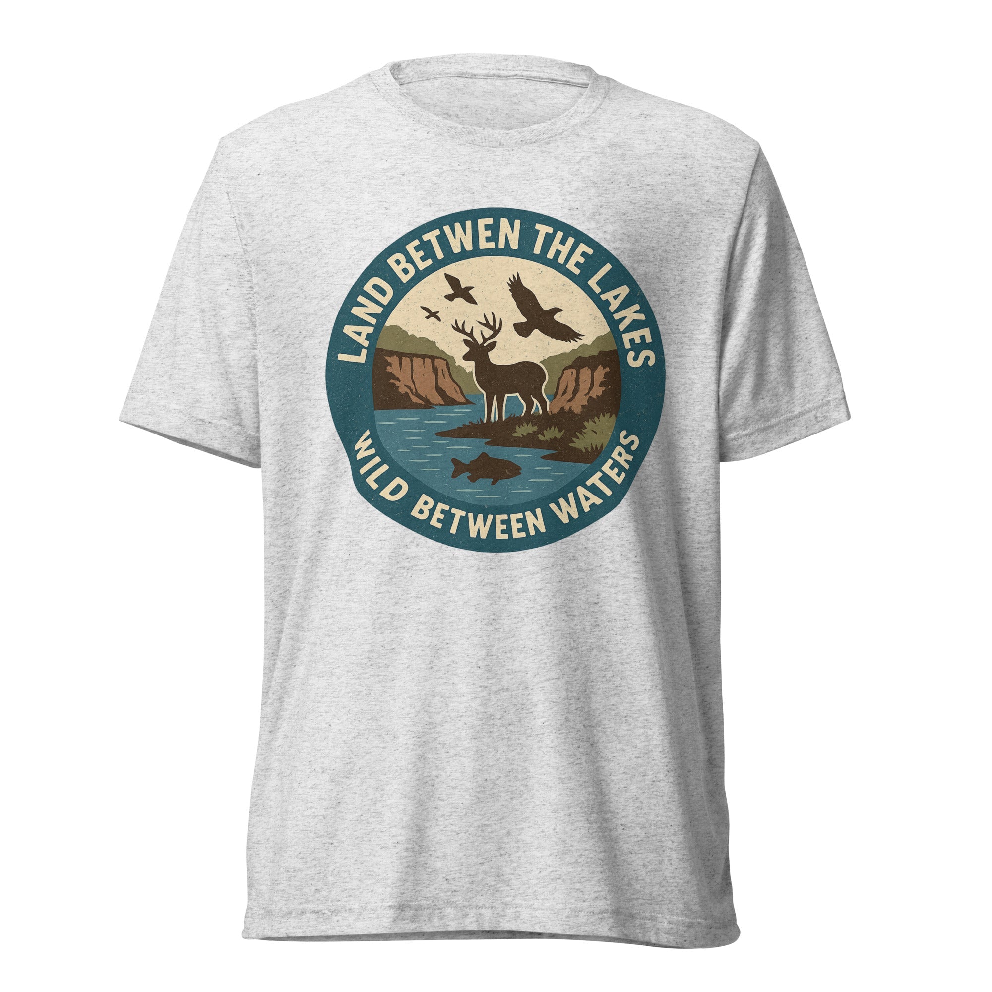 Land Between the Lakes Shirt | Wild Between Waters Tee | Elite Tri - Blend - Bluegrass Elite Apparel LLC