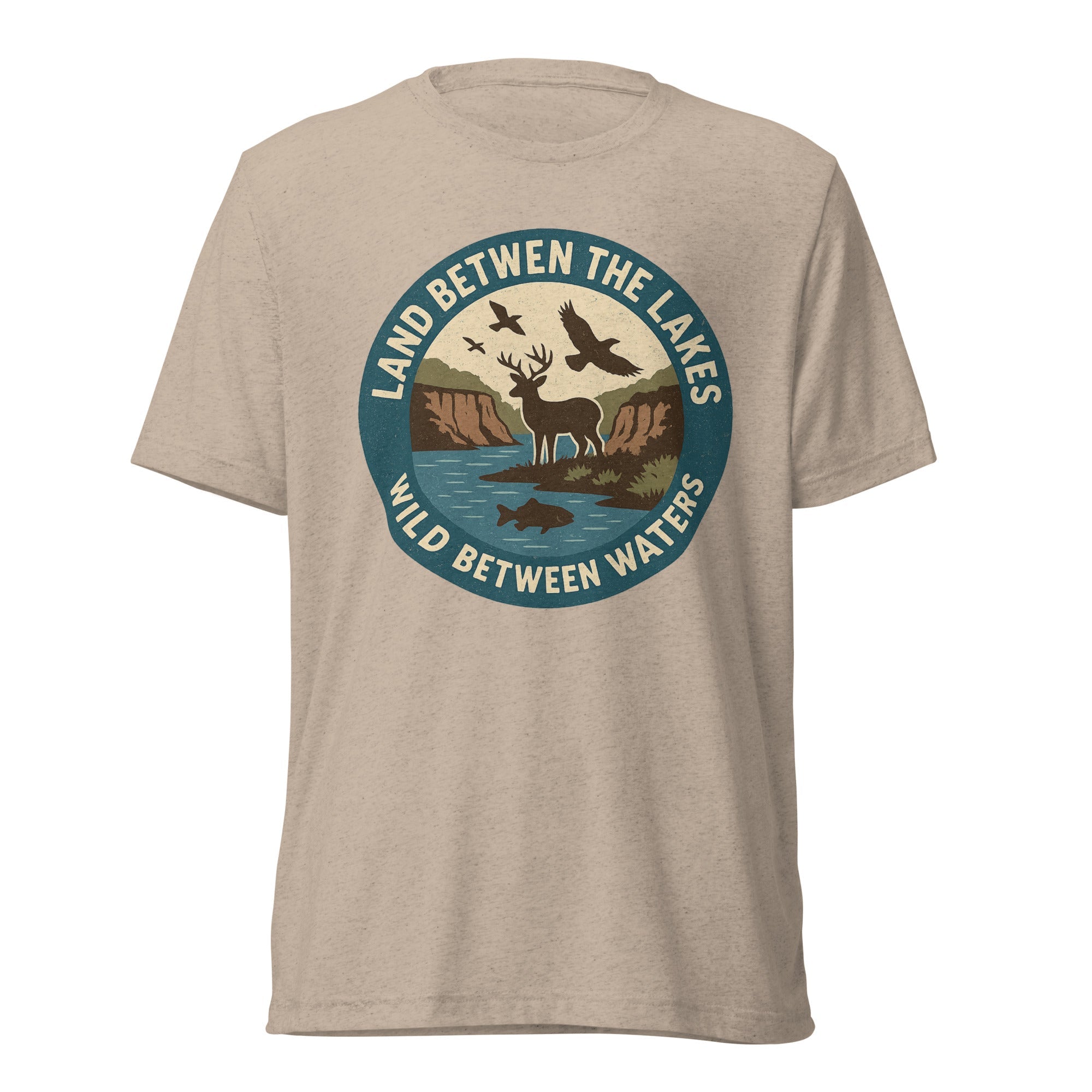 Land Between the Lakes Shirt | Wild Between Waters Tee | Elite Tri - Blend - Bluegrass Elite Apparel LLC