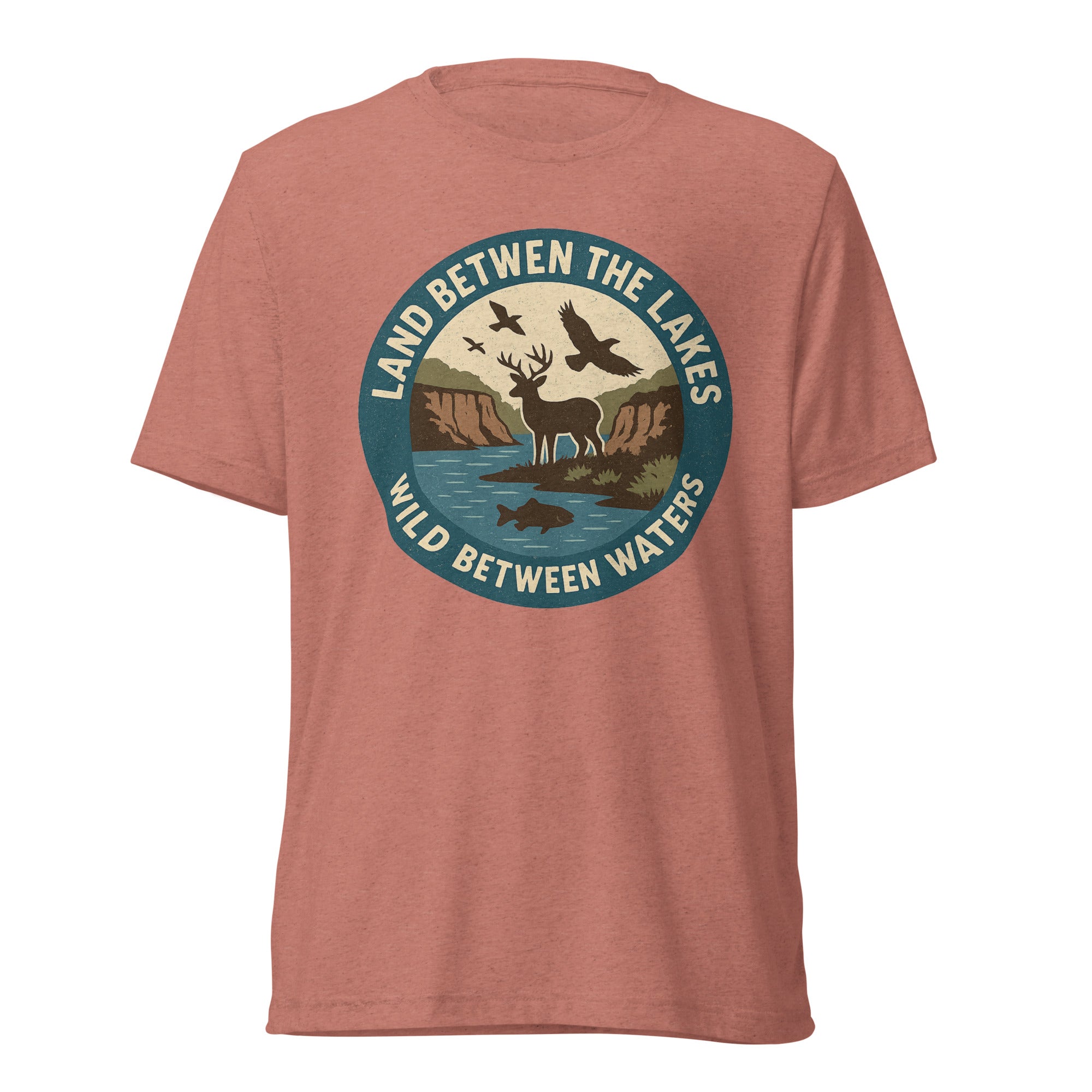 Land Between the Lakes Shirt | Wild Between Waters Tee | Elite Tri - Blend - Bluegrass Elite Apparel LLC