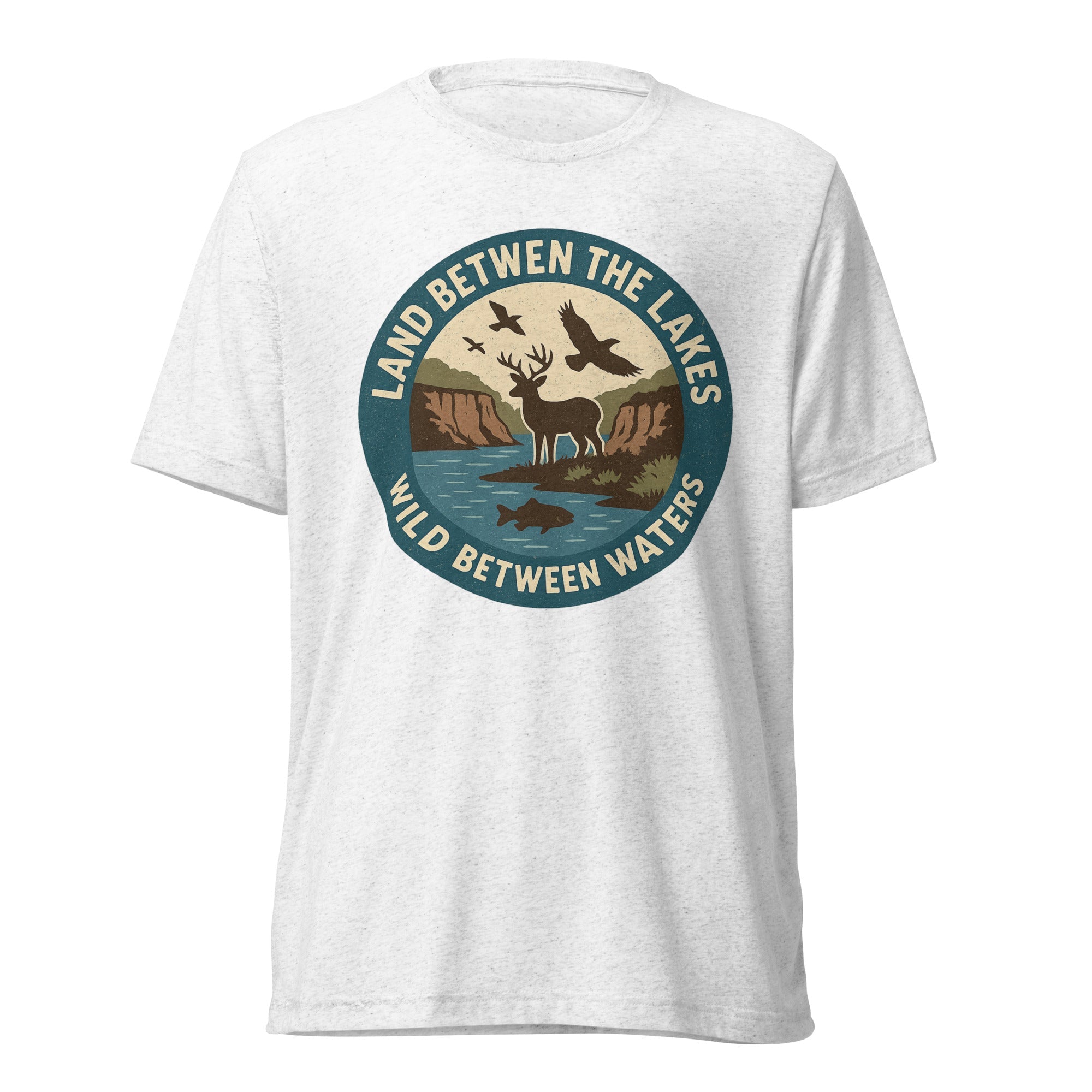 Land Between the Lakes Shirt | Wild Between Waters Tee | Elite Tri - Blend - Bluegrass Elite Apparel LLC