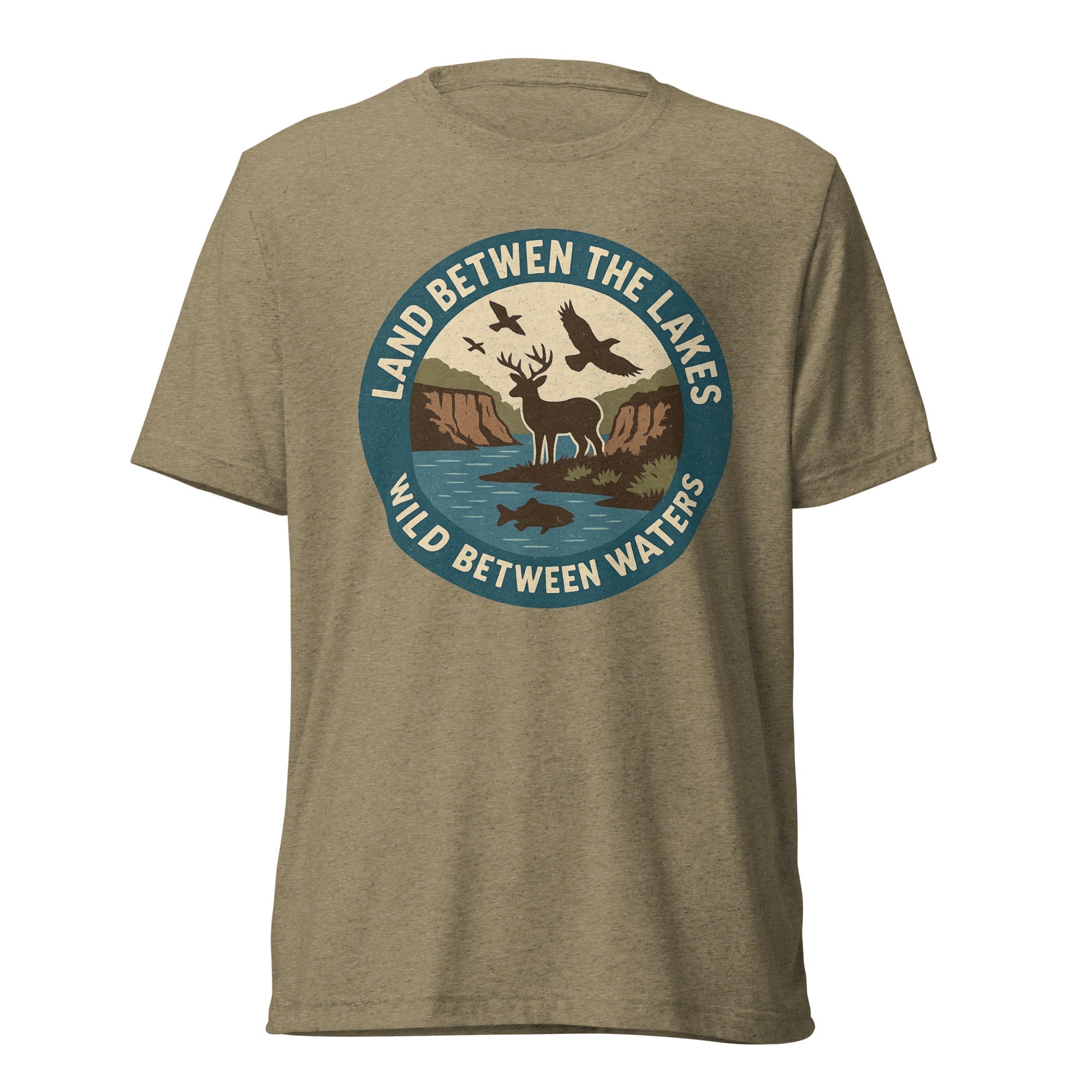 Land Between the Lakes Shirt | Wild Between Waters Tee | Elite Tri - Blend - Bluegrass Elite Apparel LLC