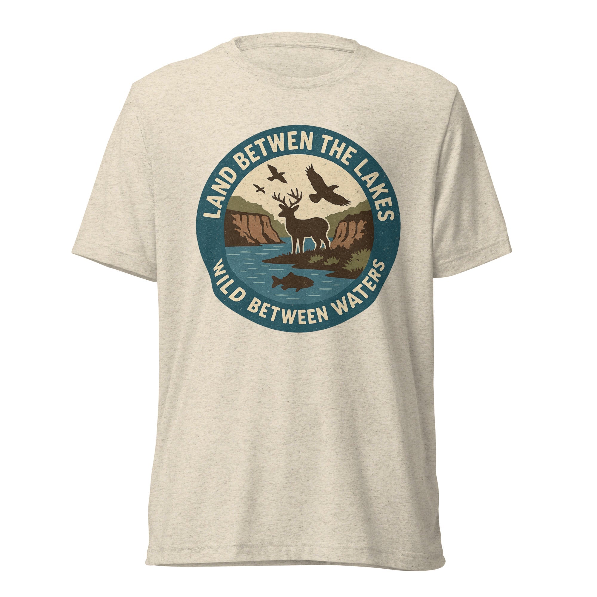 Land Between the Lakes Shirt | Wild Between Waters Tee | Elite Tri - Blend - Bluegrass Elite Apparel LLC