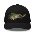 Largemouth Bass Strike Trucker Hat | Topwater Toad Fishing Design - Bluegrass Elite Apparel LLC